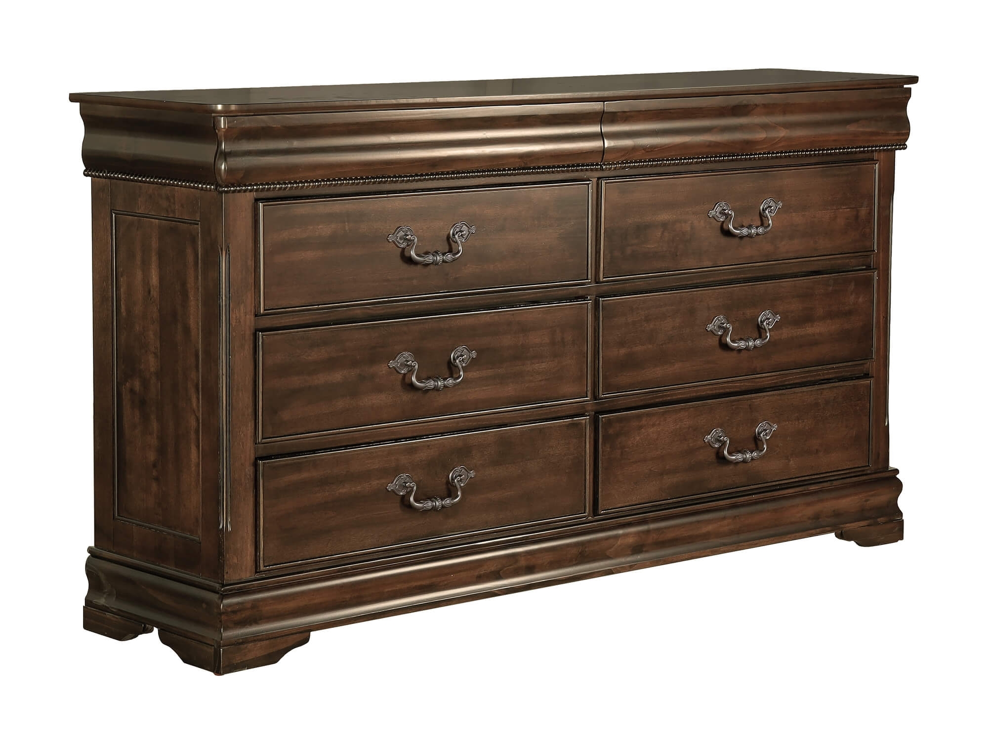 Mont Belvieu Wood/Wood Veneer Dresser w/ Hidden Drawers