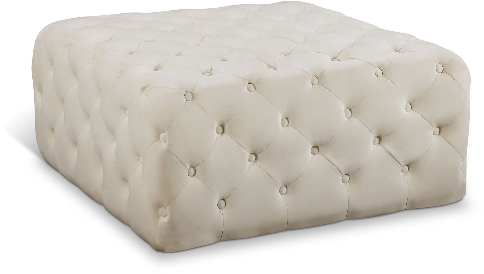 Ariel Velvet Ottoman/Bench