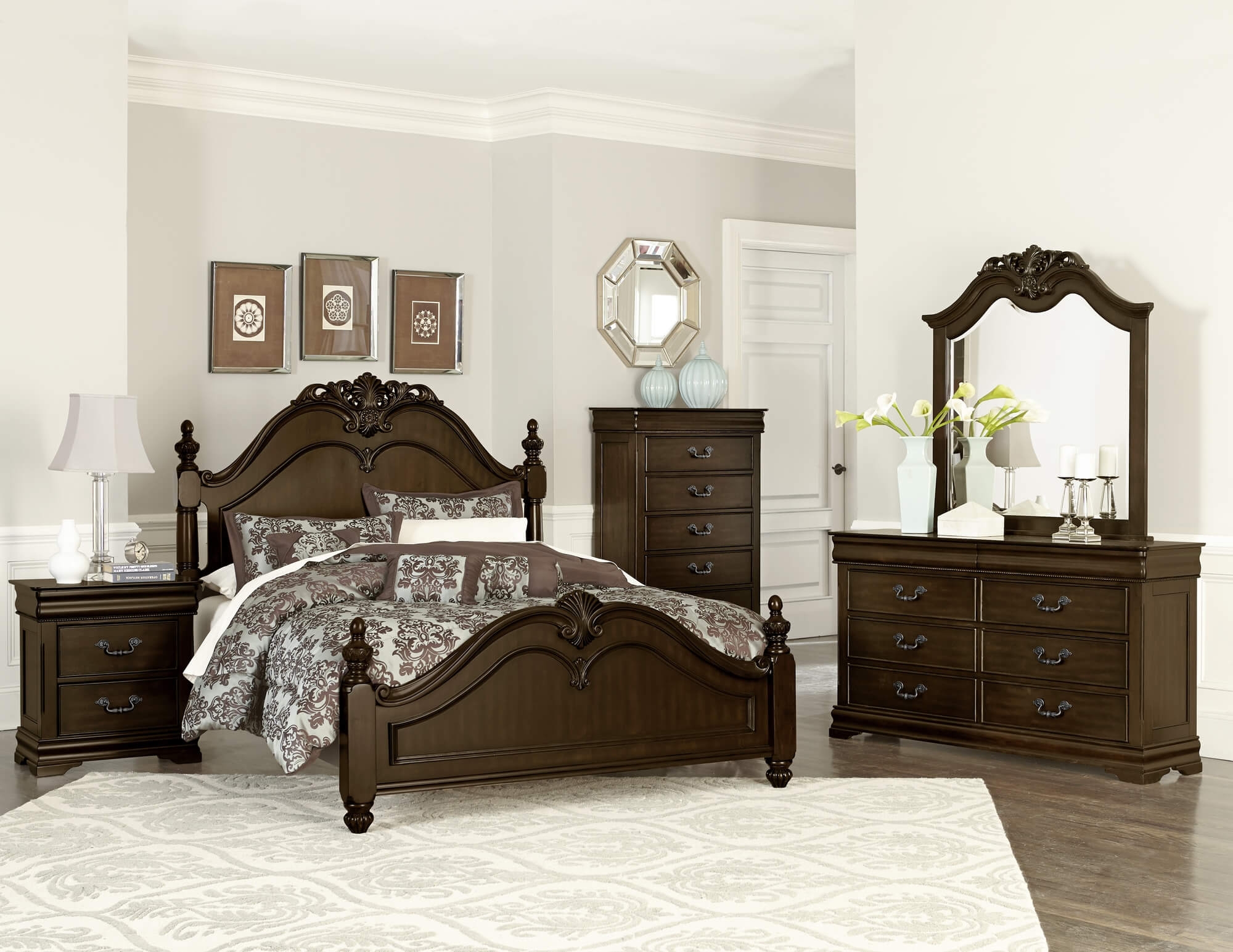 Mont Belvieu Wood/Wood Bed