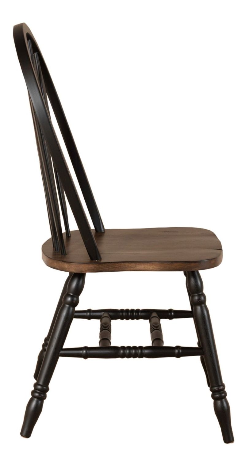 Carolina Crossing Drop Leaf Dining Set | Black & Honey