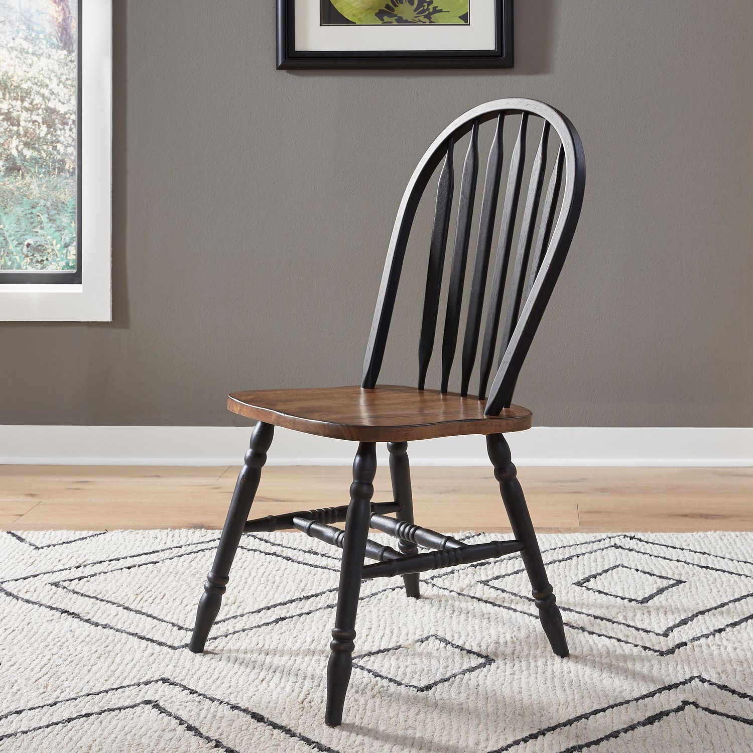 Carolina Crossing Extendable Dining Set | Black & Honey