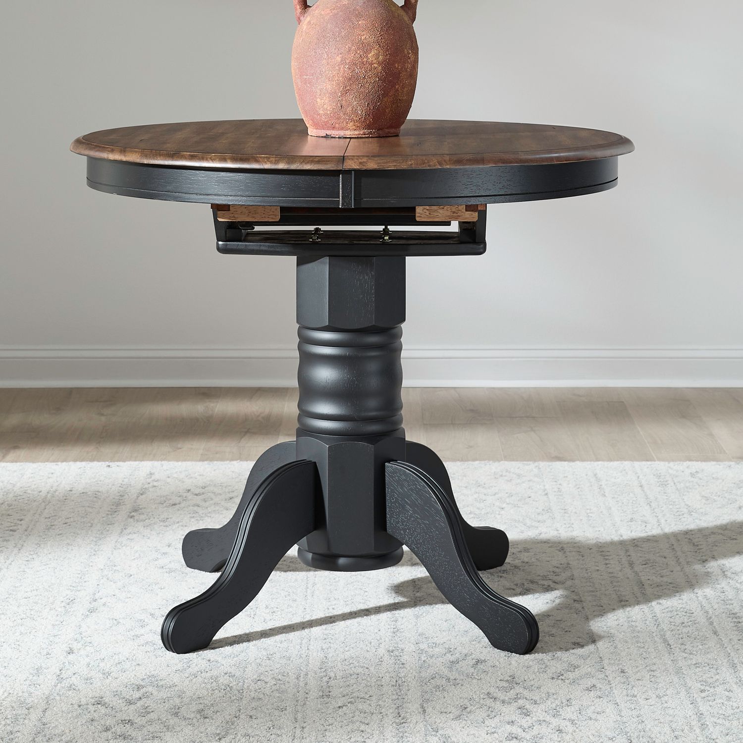 Carolina Crossing Extendable Gathering Dining Set | Black