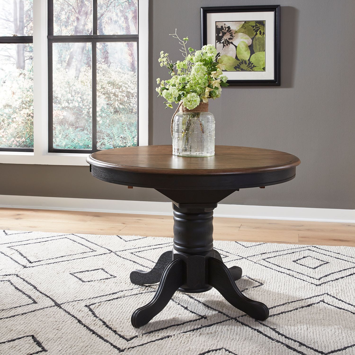 Carolina Crossing Extendable Pedestal Dining Set
