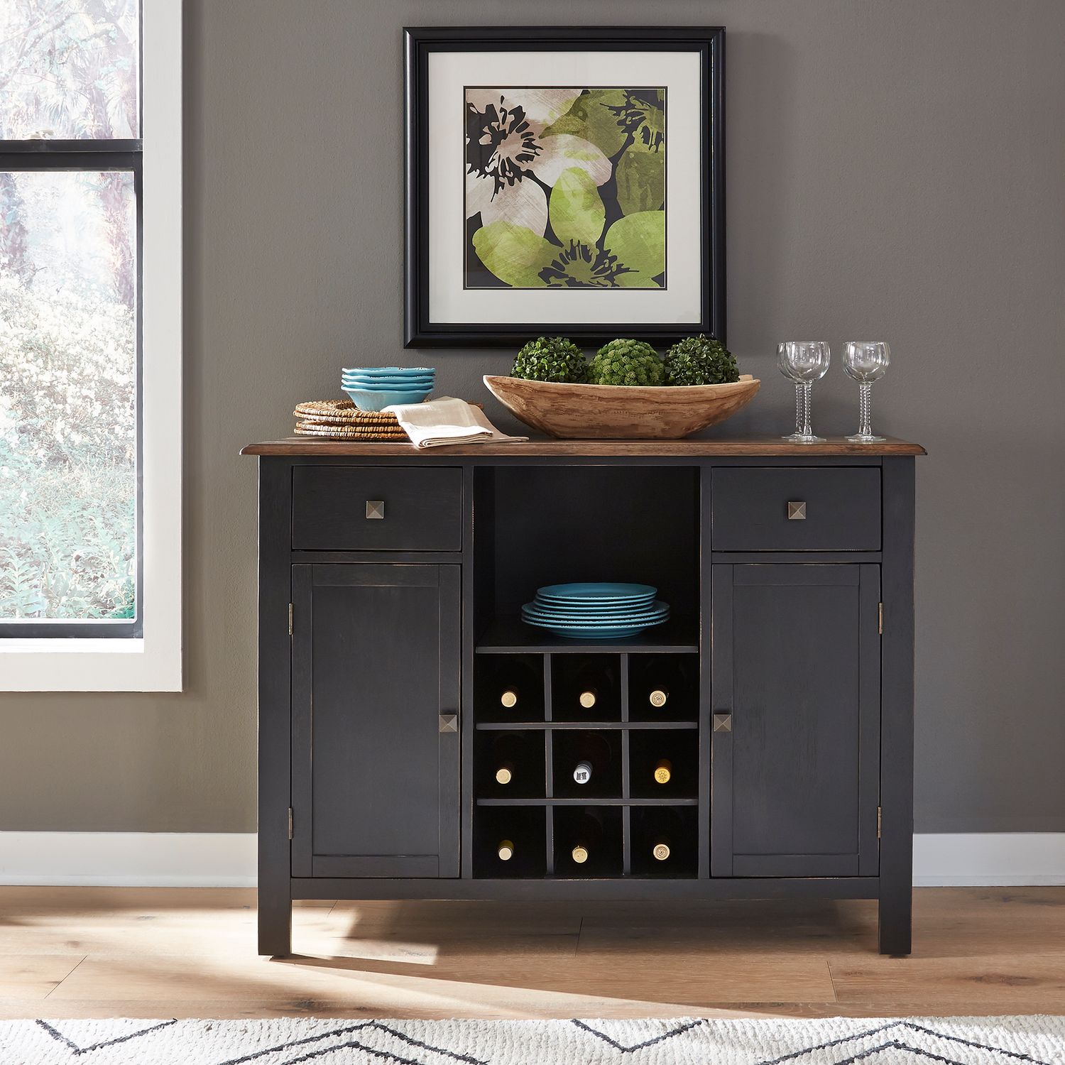 Carolina Crossing Extendable Pedestal Dining Set
