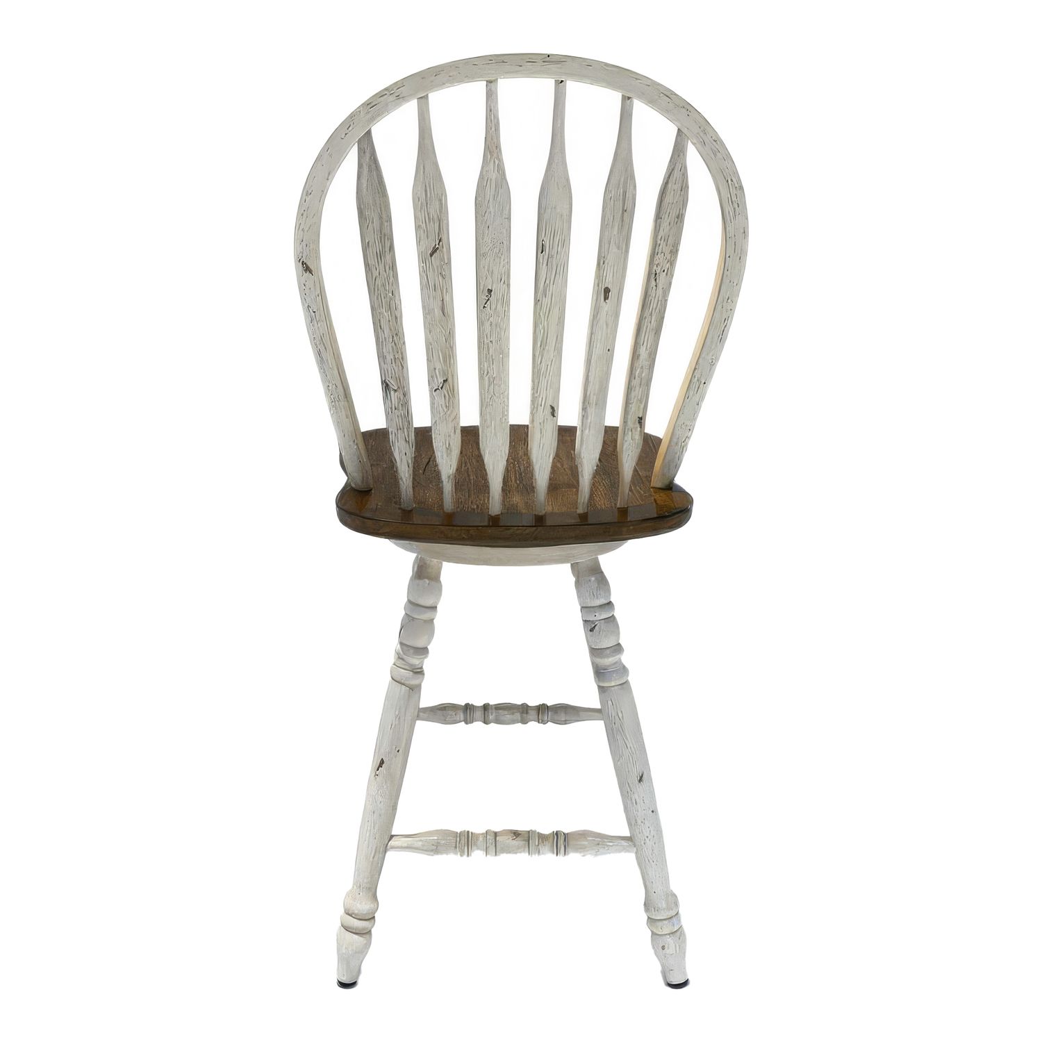 Carolina Crossing Windsor Wood Swivel Counter Chair