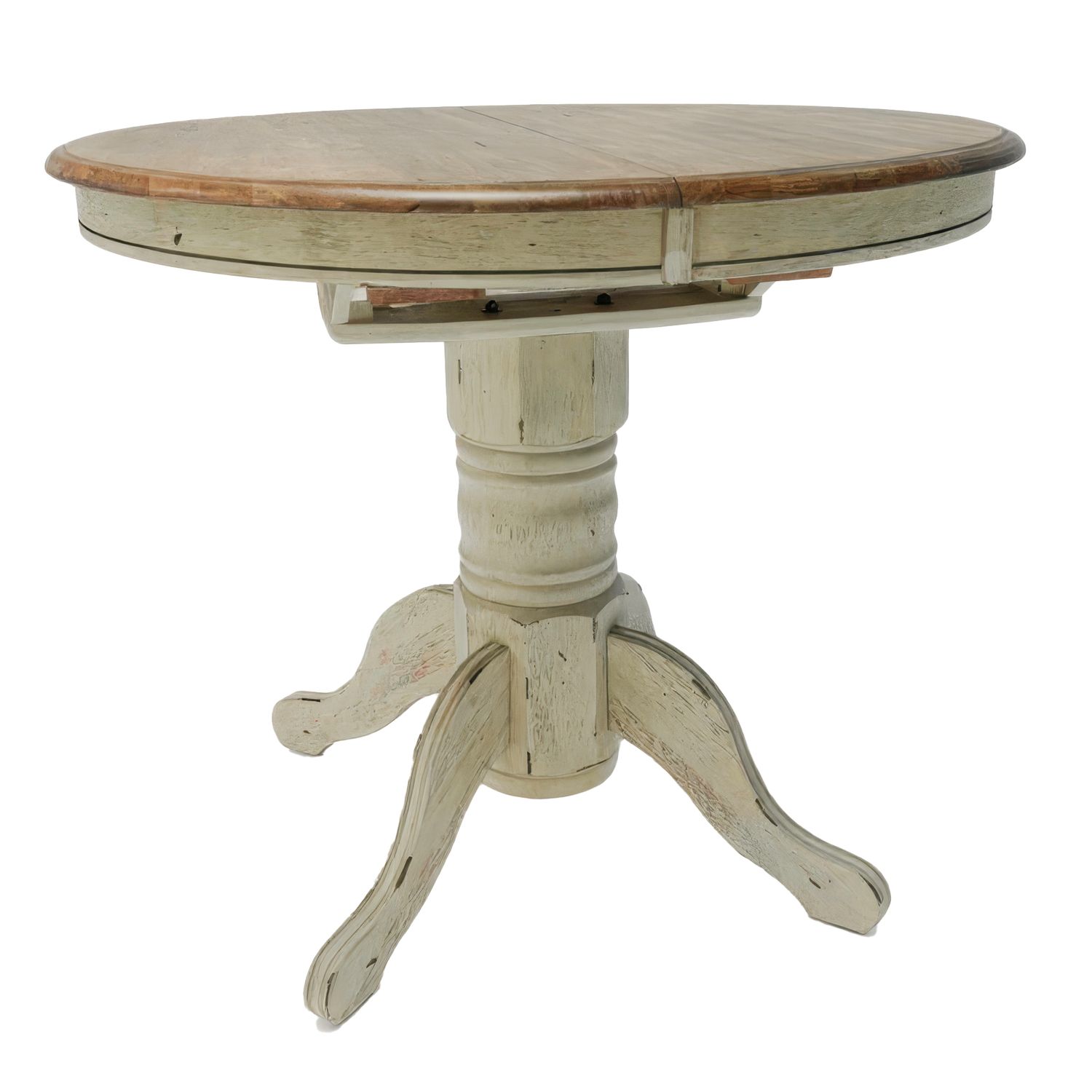 Carolina Crossing Extendable Gathering Dining Set | White