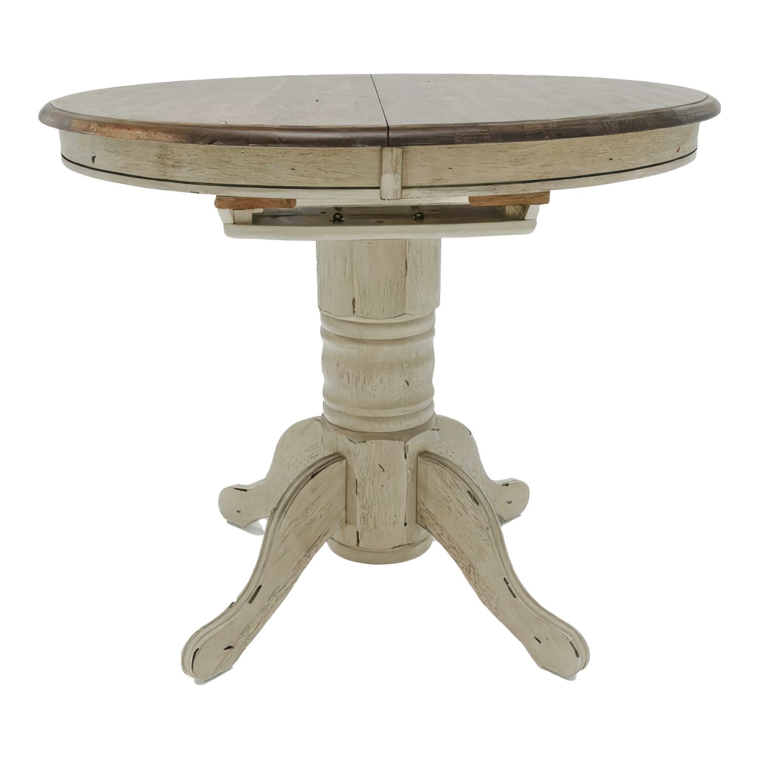 Carolina Crossing Oval Wood Extendable Gathering Dining Table