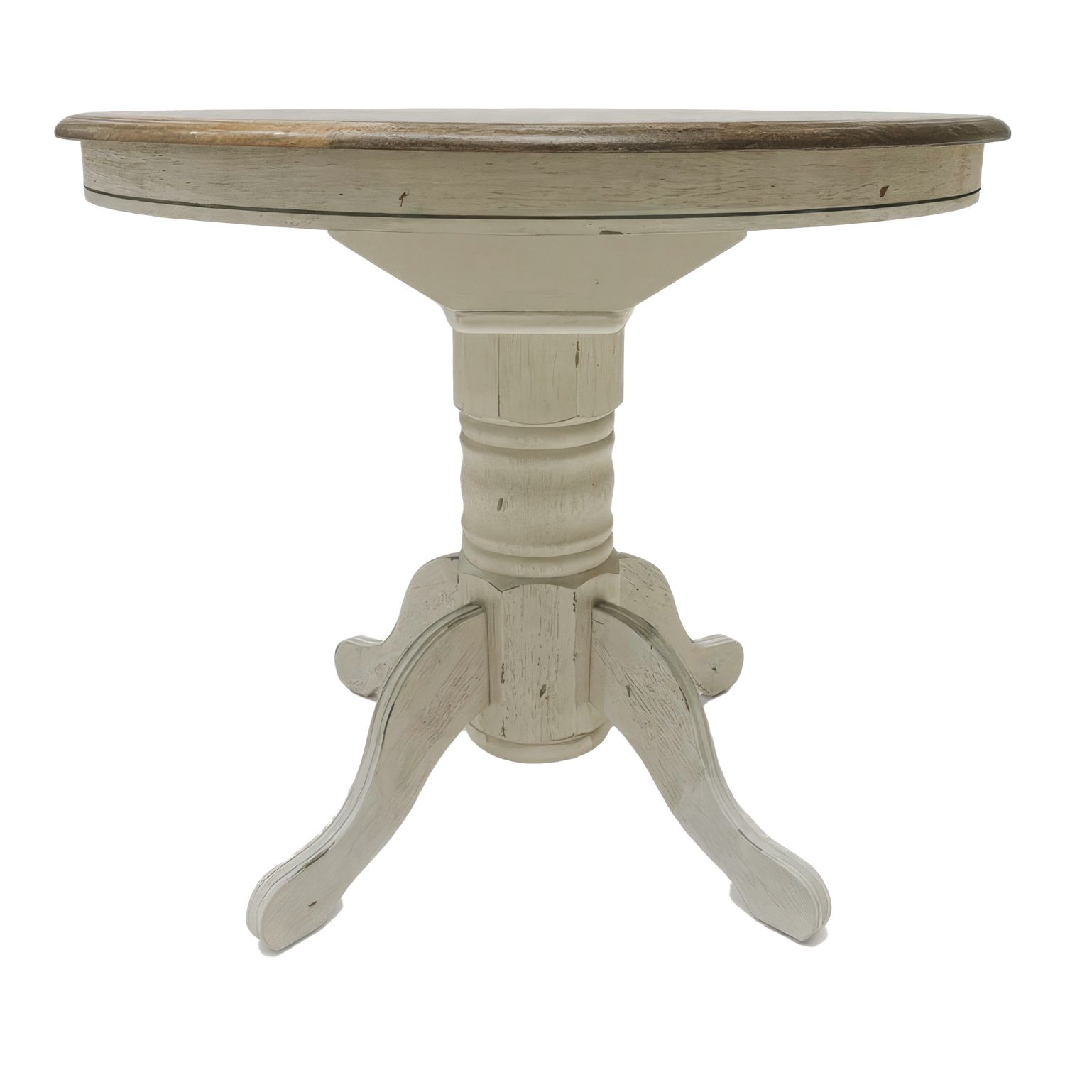 Carolina Crossing Extendable Gathering Dining Set | White