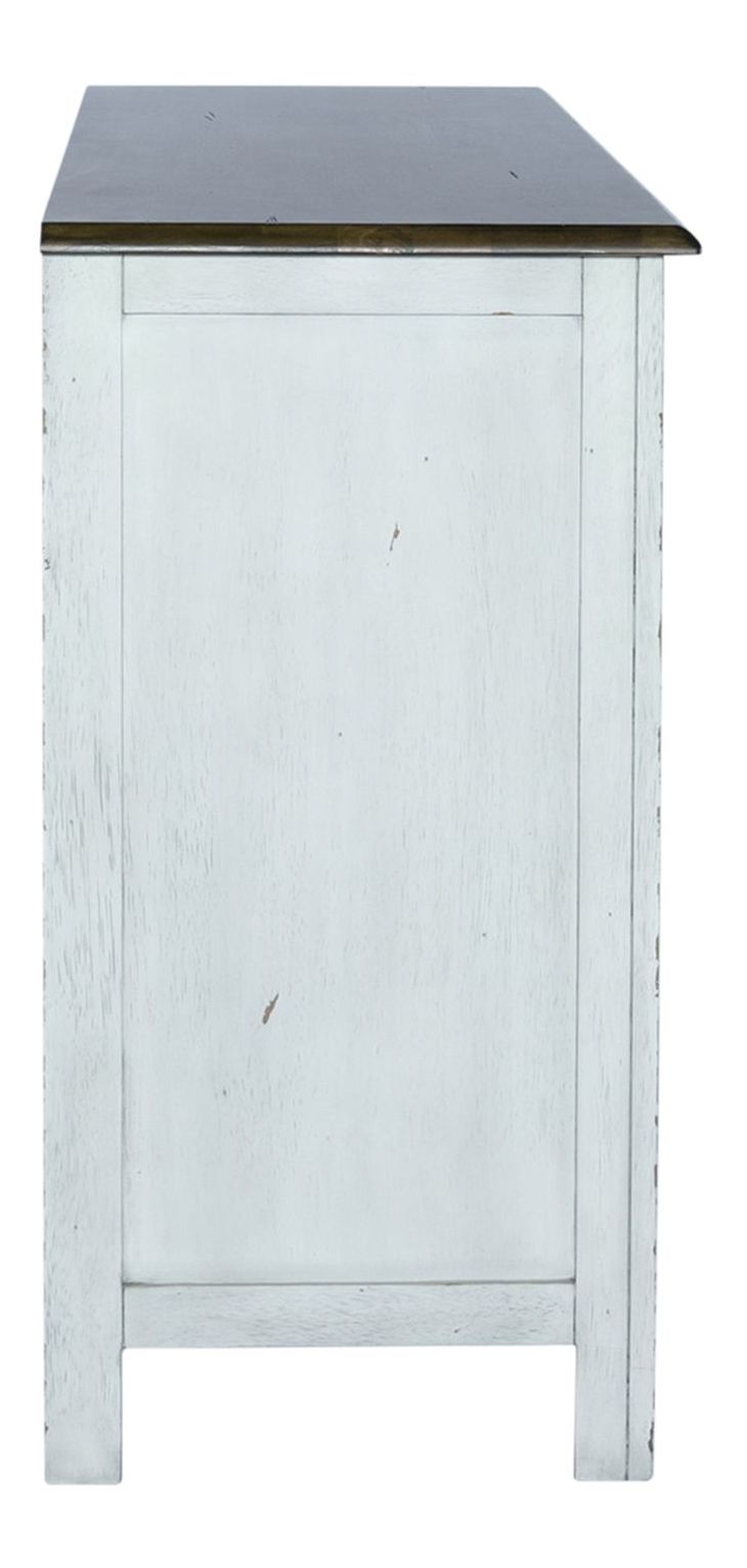 Carolina Crossing Extendable Dining Set | White & Honey