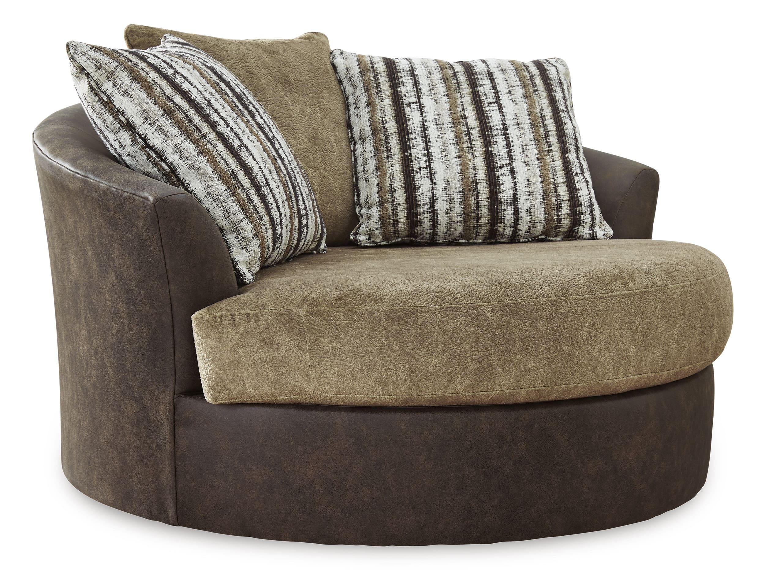 Ashley Alesbury/Faux Leather Accent Chairs