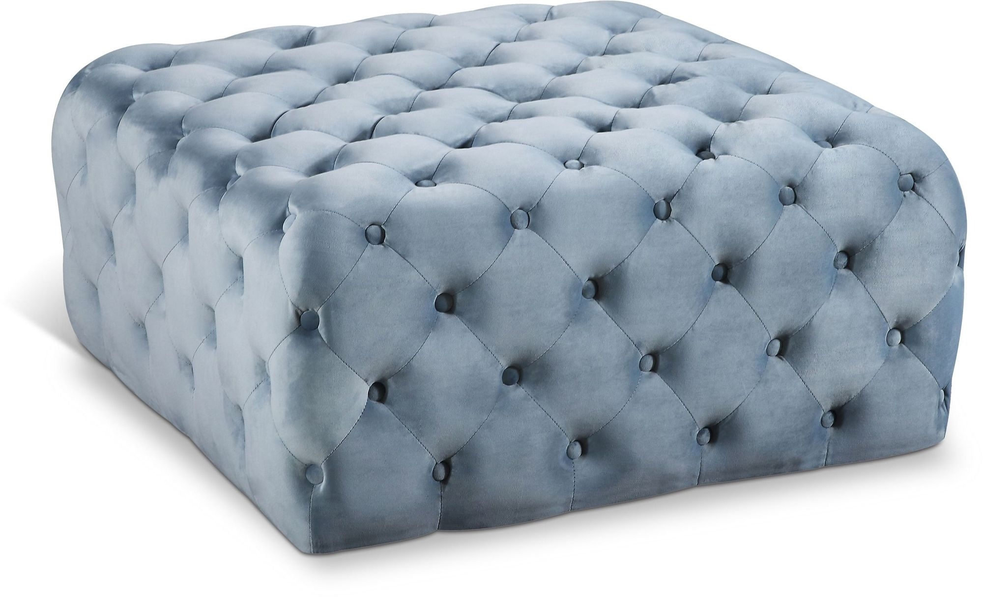 Ariel Velvet Ottoman/Bench