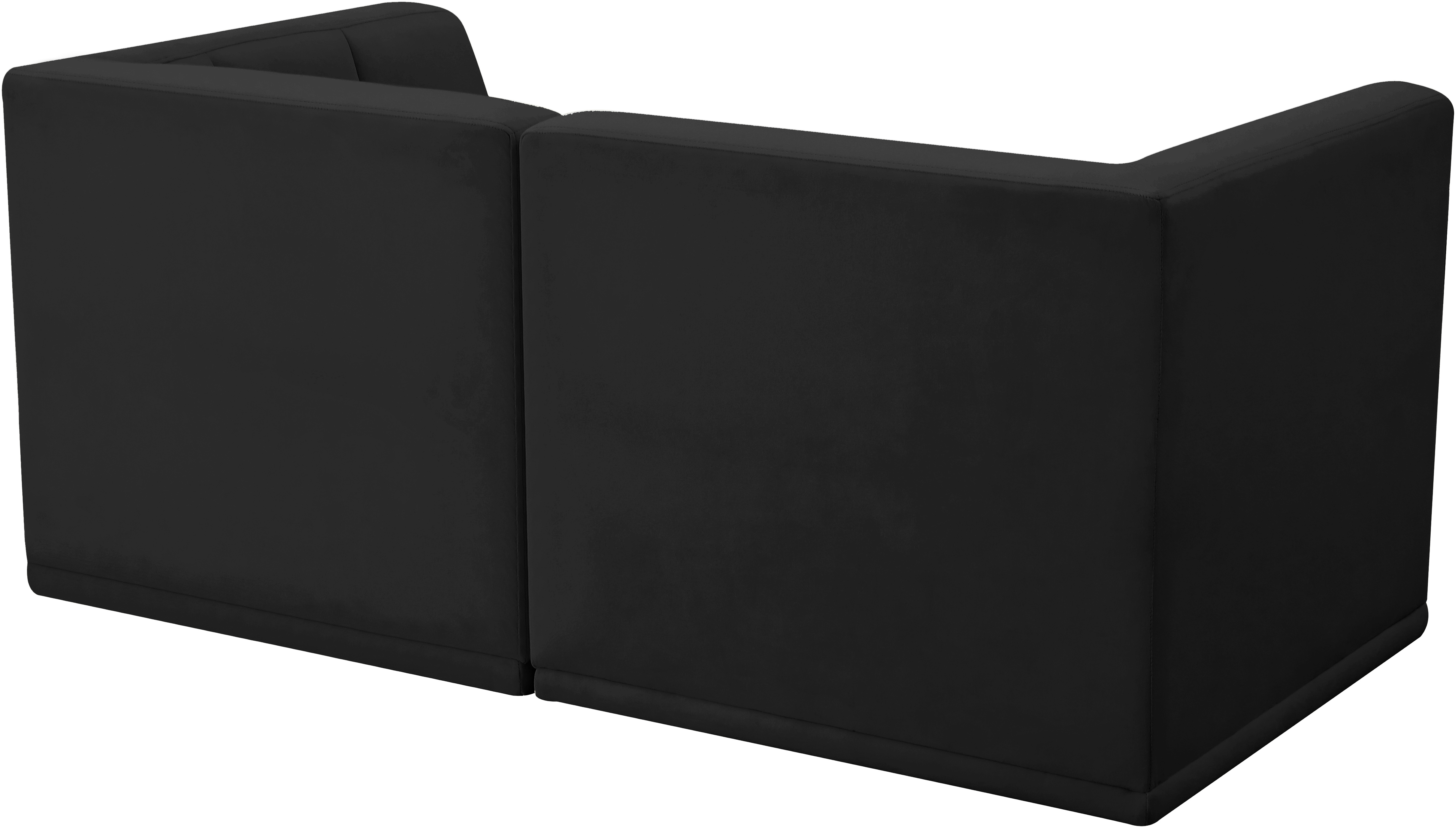 Relax 68" Velvet Modular Sofa