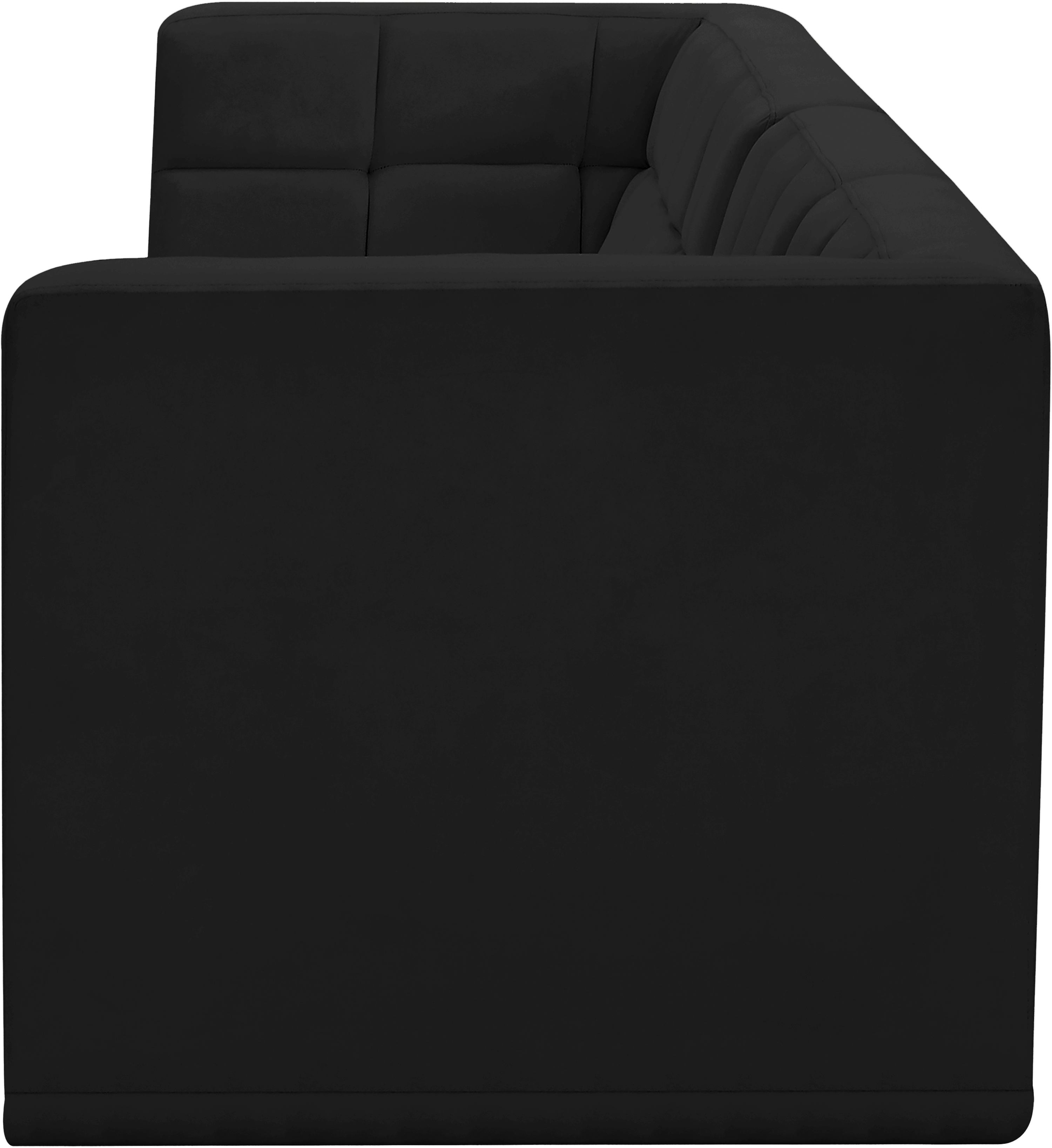 Relax 68" Velvet Modular Sofa