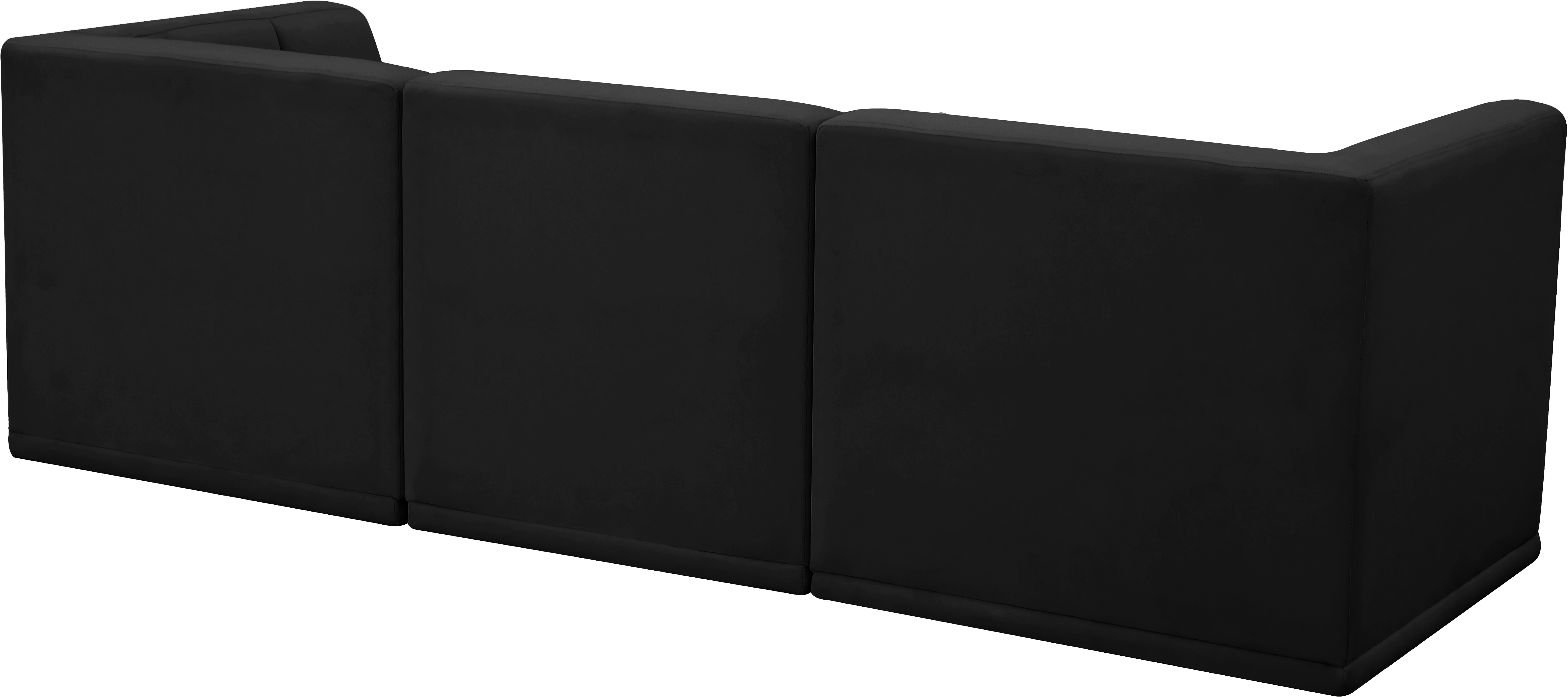 Relax 98" Velvet Modular Sofa