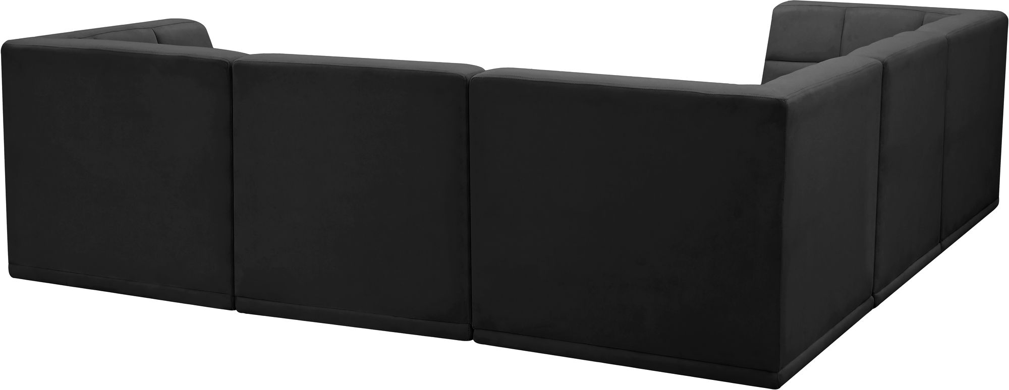 Relax 94" 5-Piece Velvet Modular Sectional