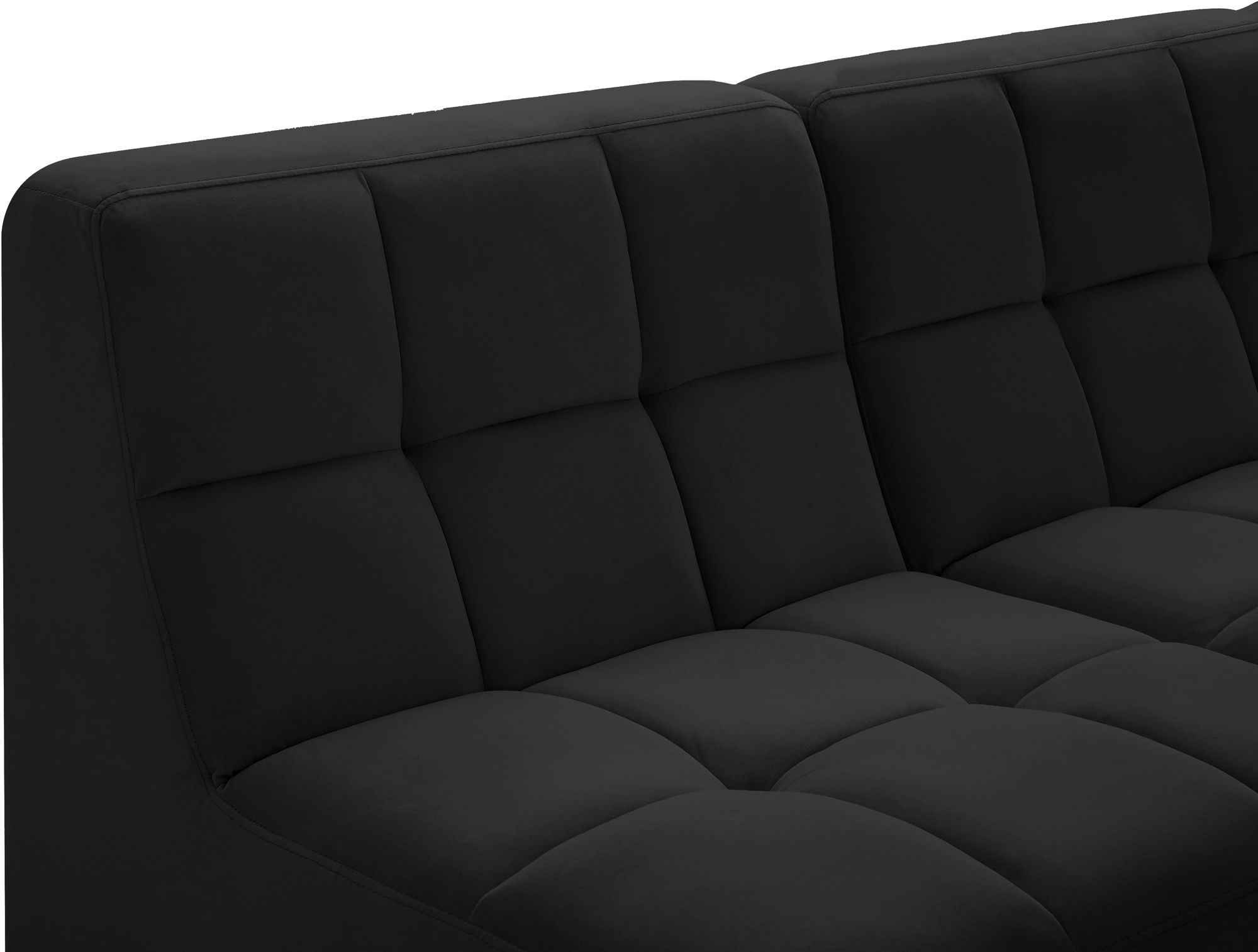Relax 94" 5-Piece Velvet Modular Sectional