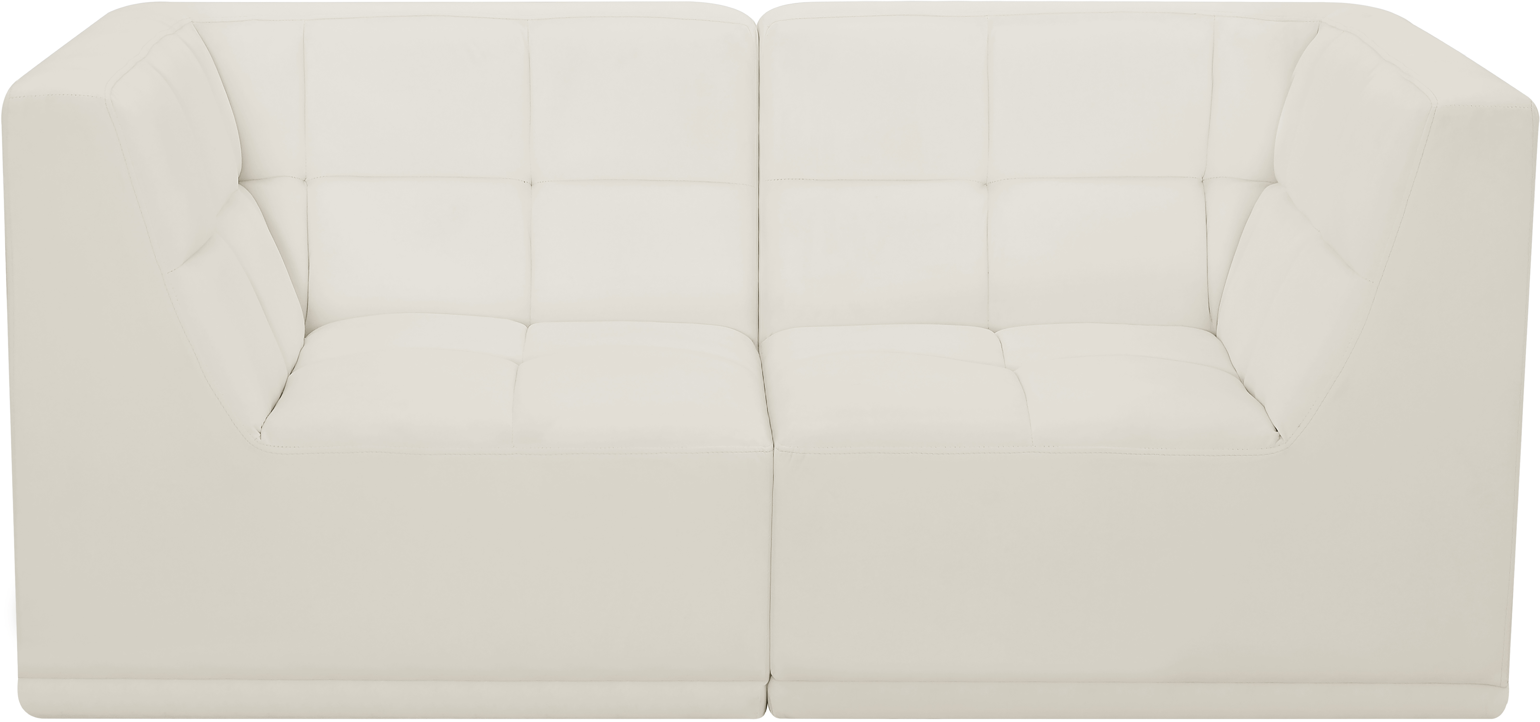 Relax 68" Velvet Modular Sofa