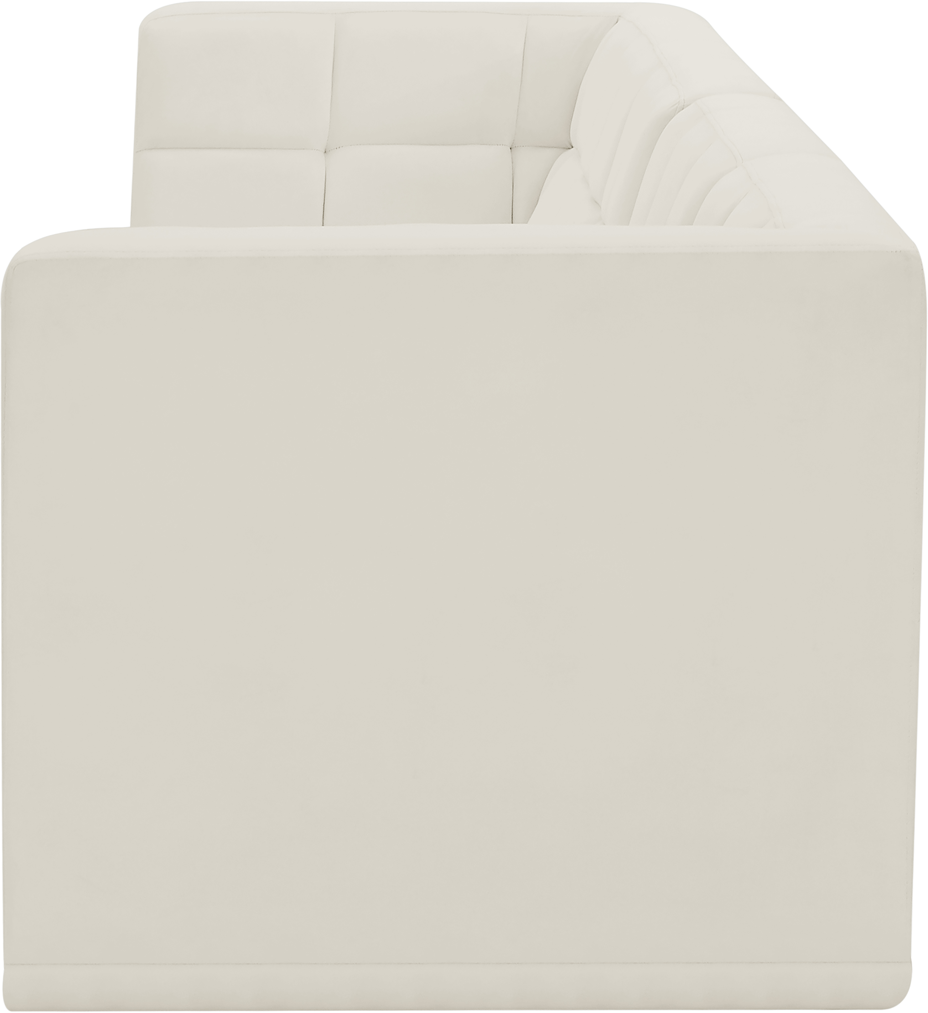 Relax 68" Velvet Modular Sofa