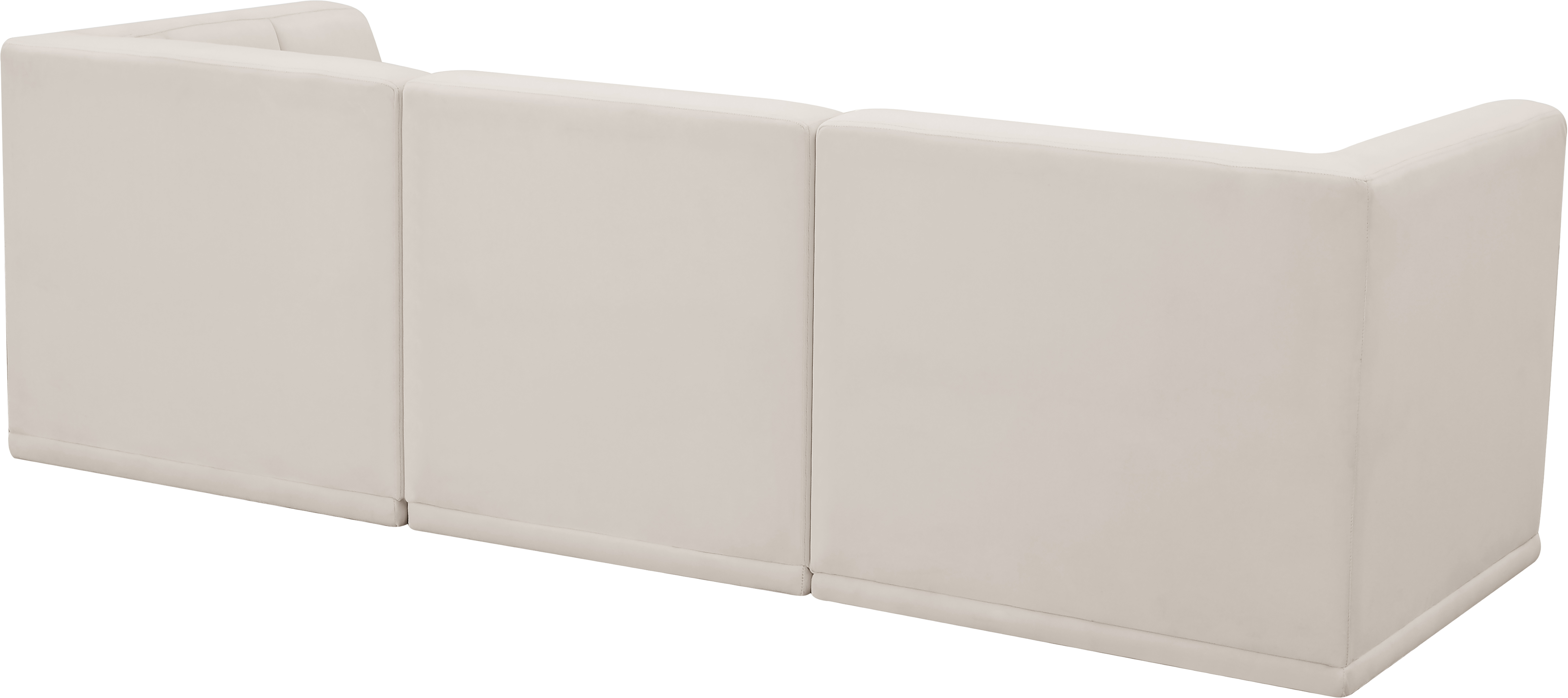 Relax 98" Velvet Modular Sofa