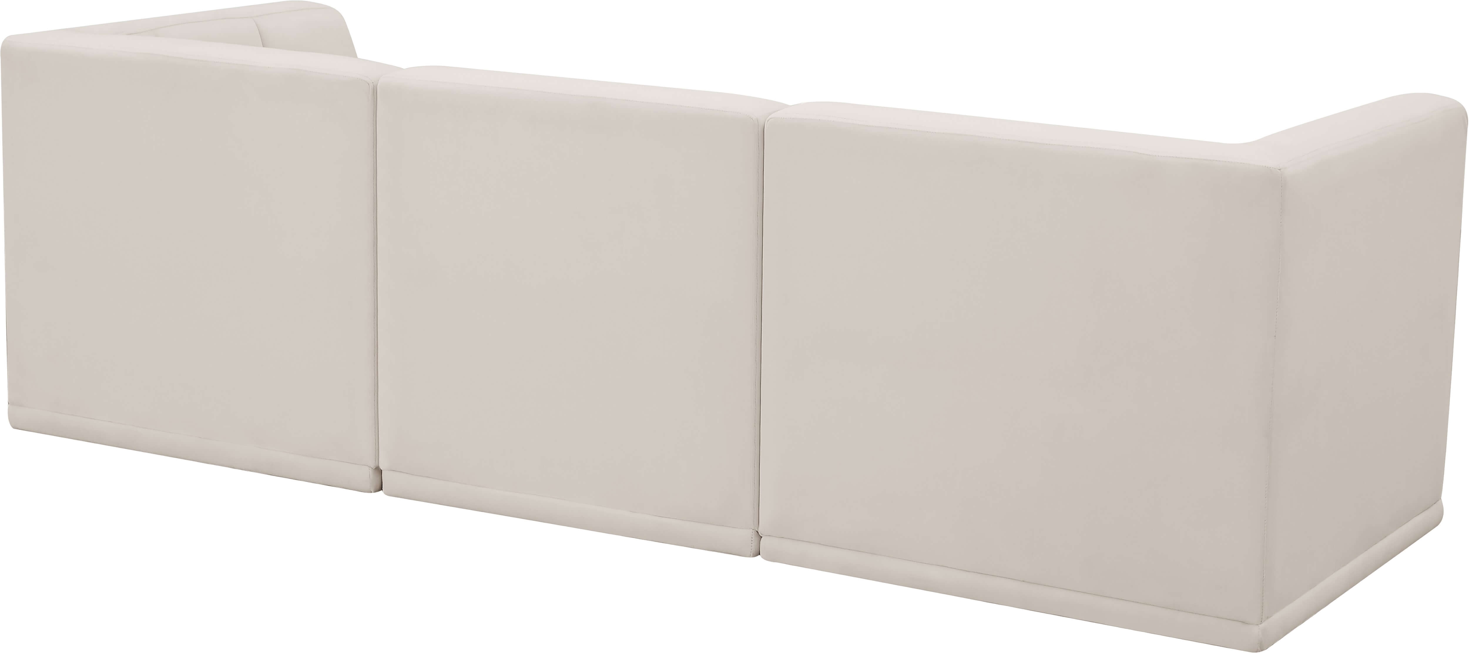 Relax 98" Velvet Modular Sofa