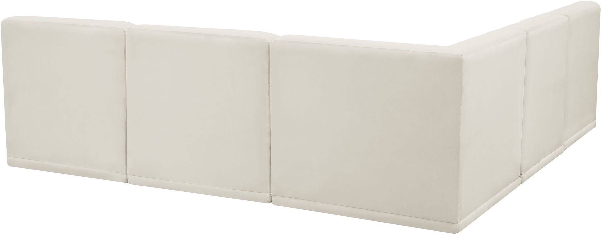 Relax 98" 5-Piece Velvet Modular Sectional