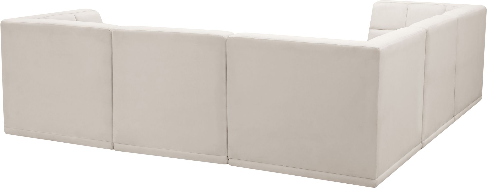 Relax 94" 5-Piece Velvet Modular Sectional