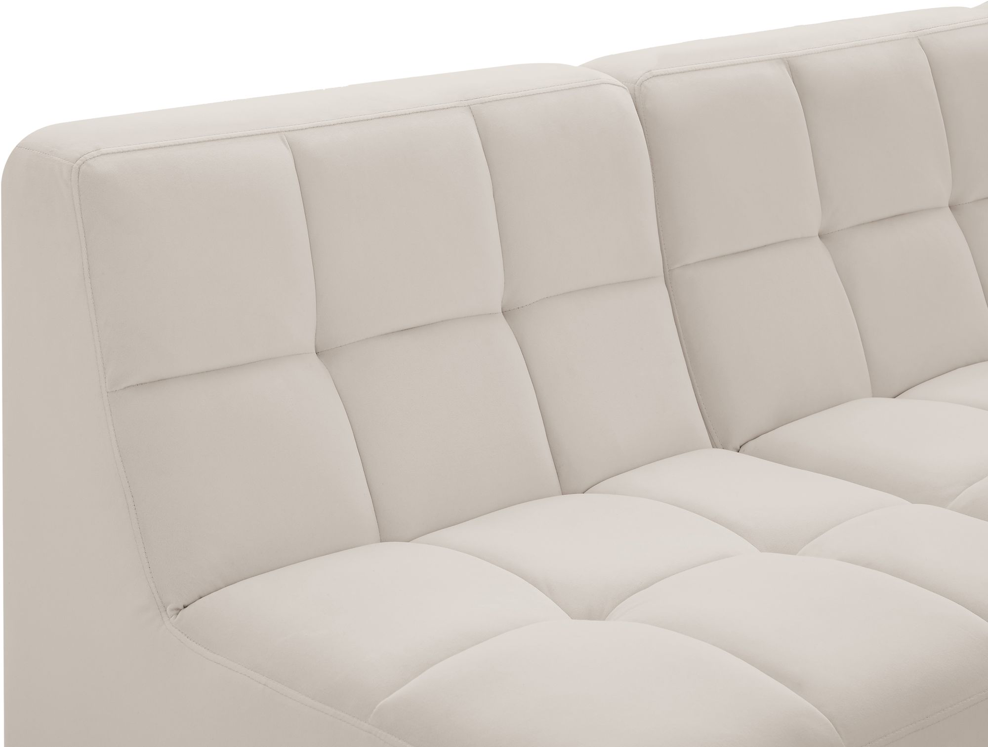 Relax 94" 5-Piece Velvet Modular Sectional