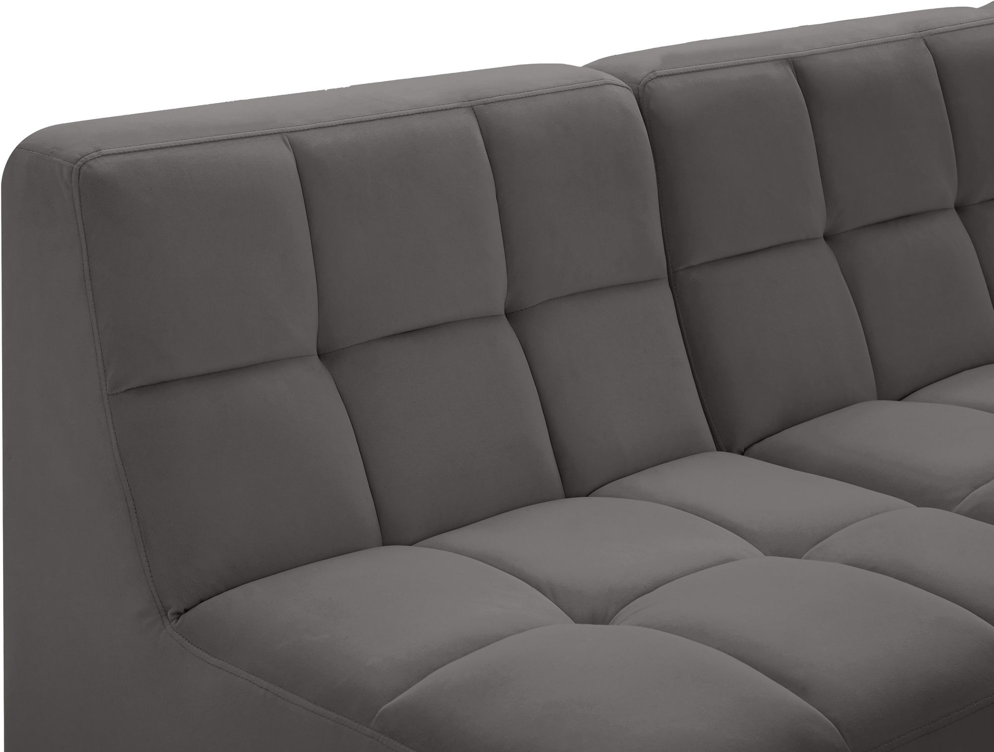 Relax 94" 5-Piece Velvet Modular Sectional