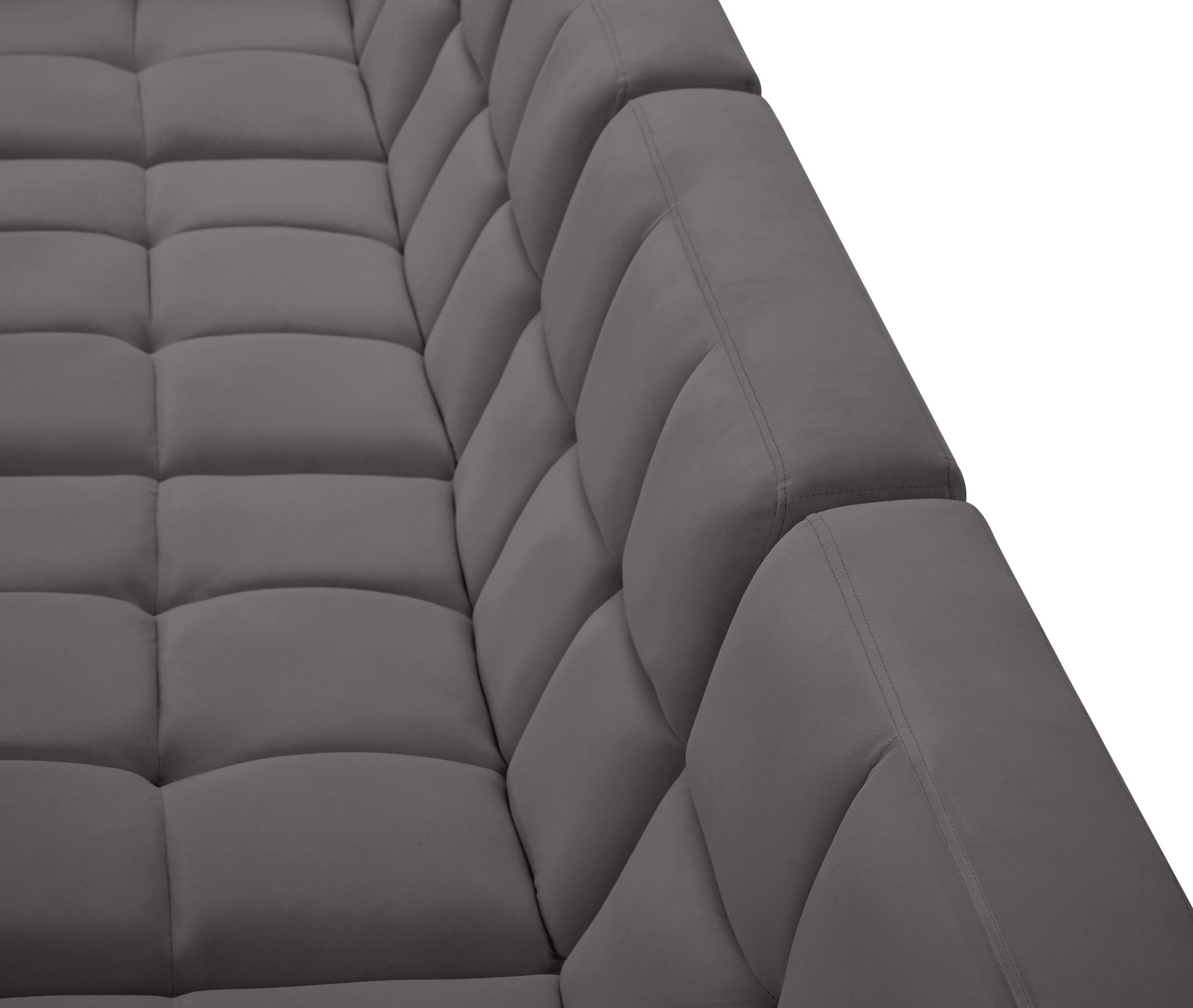 Relax 94" 5-Piece Velvet Modular Sectional
