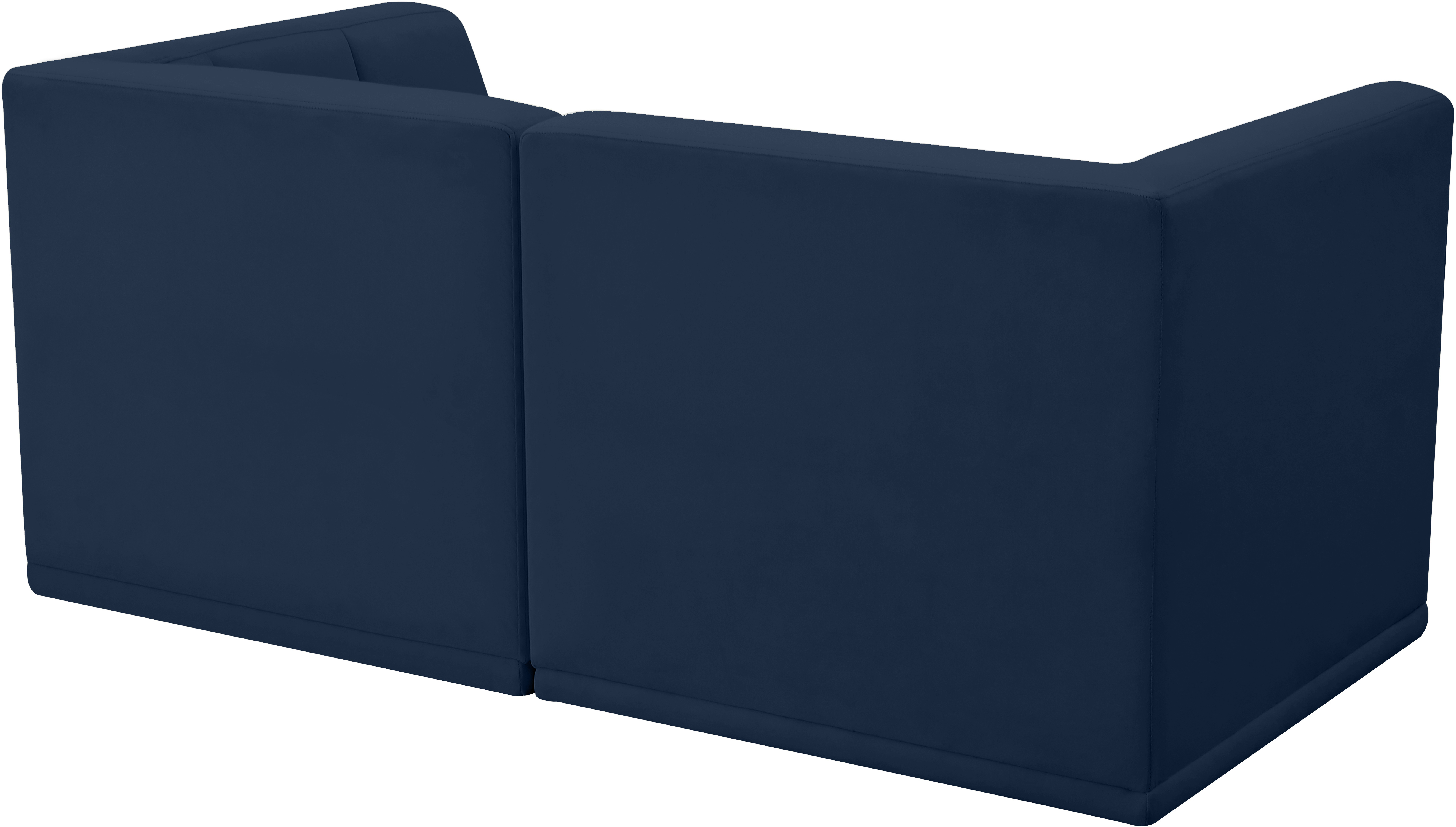 Relax 68" Velvet Modular Sofa