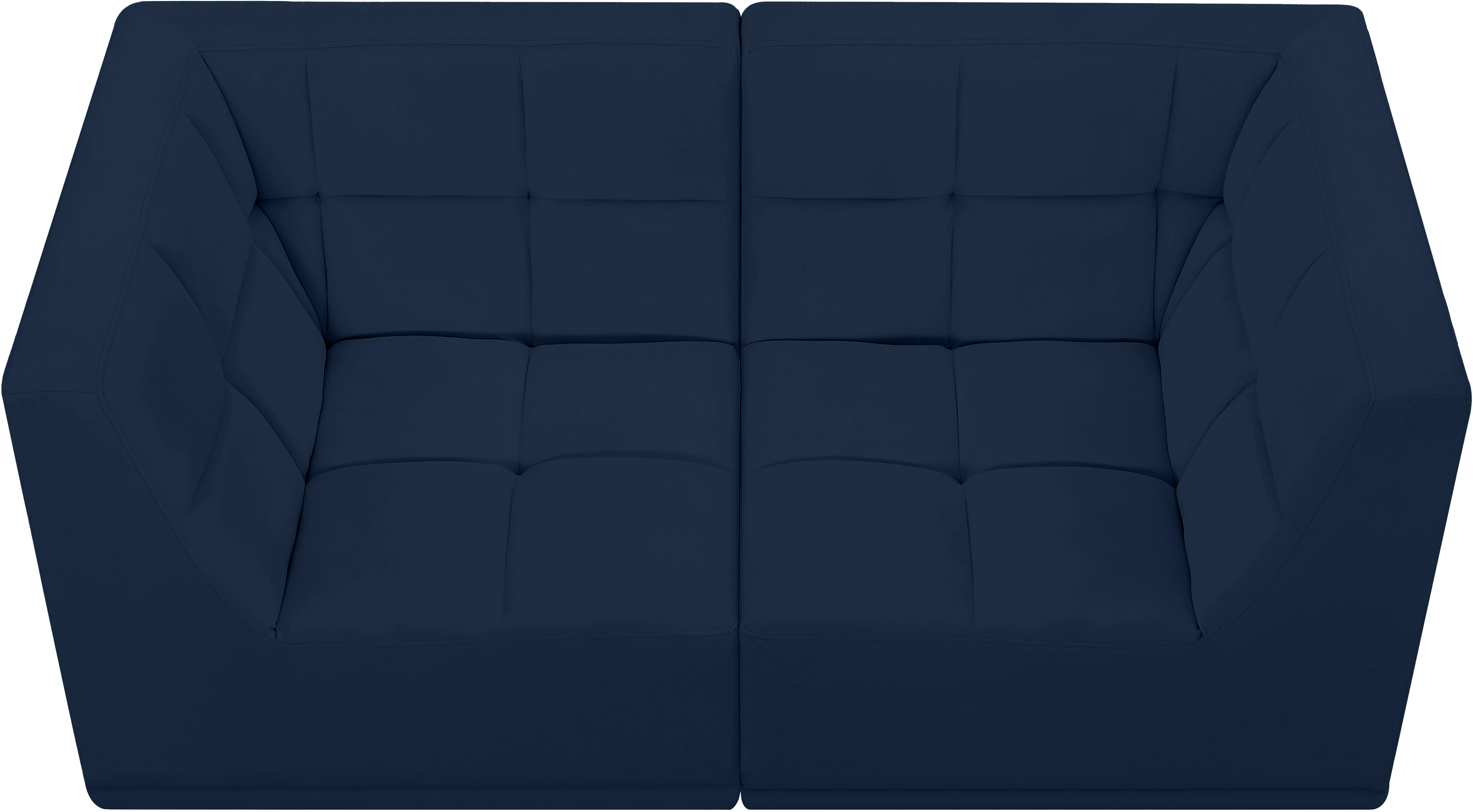 Relax 68" Velvet Modular Sofa