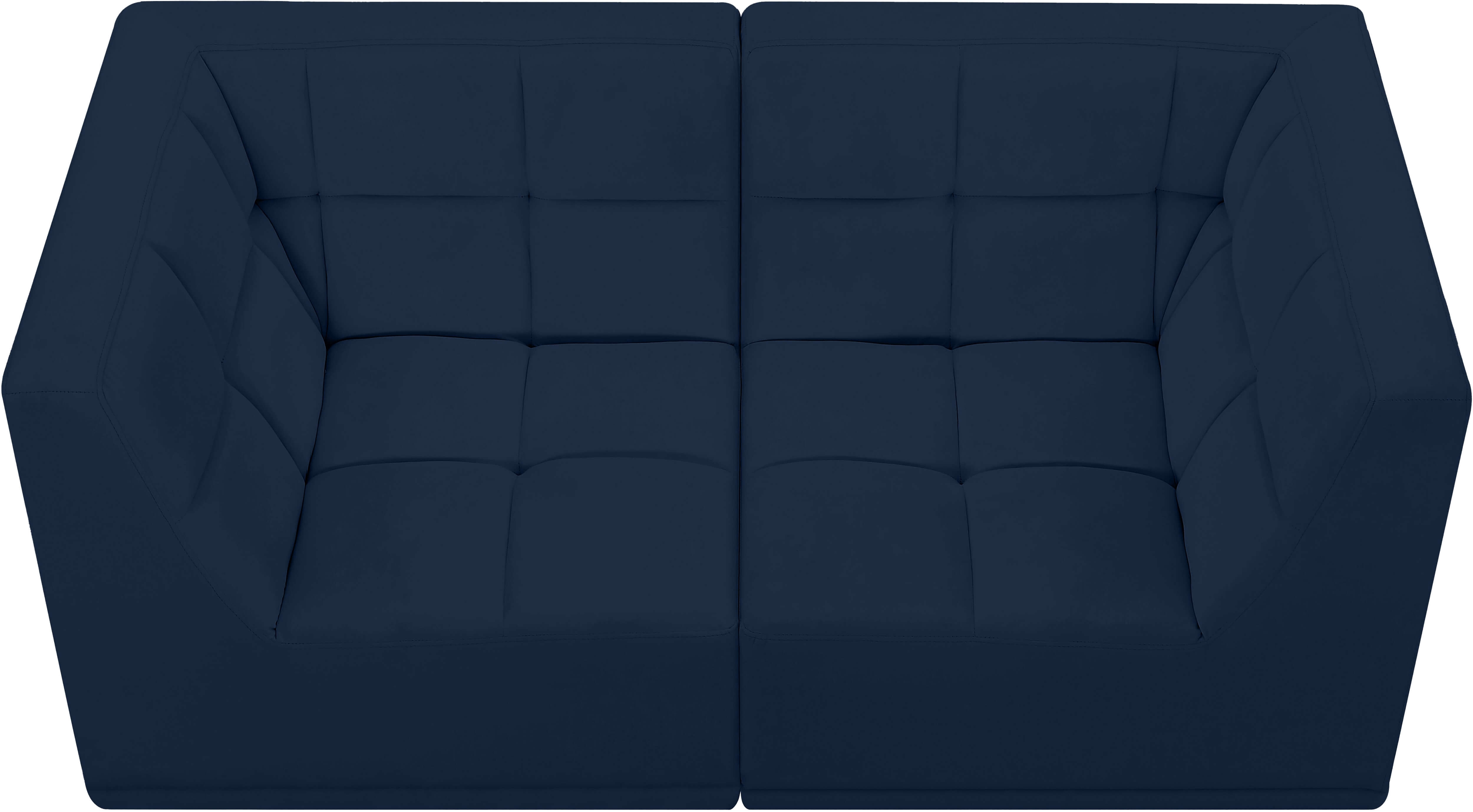 Relax 68" Velvet Modular Sofa