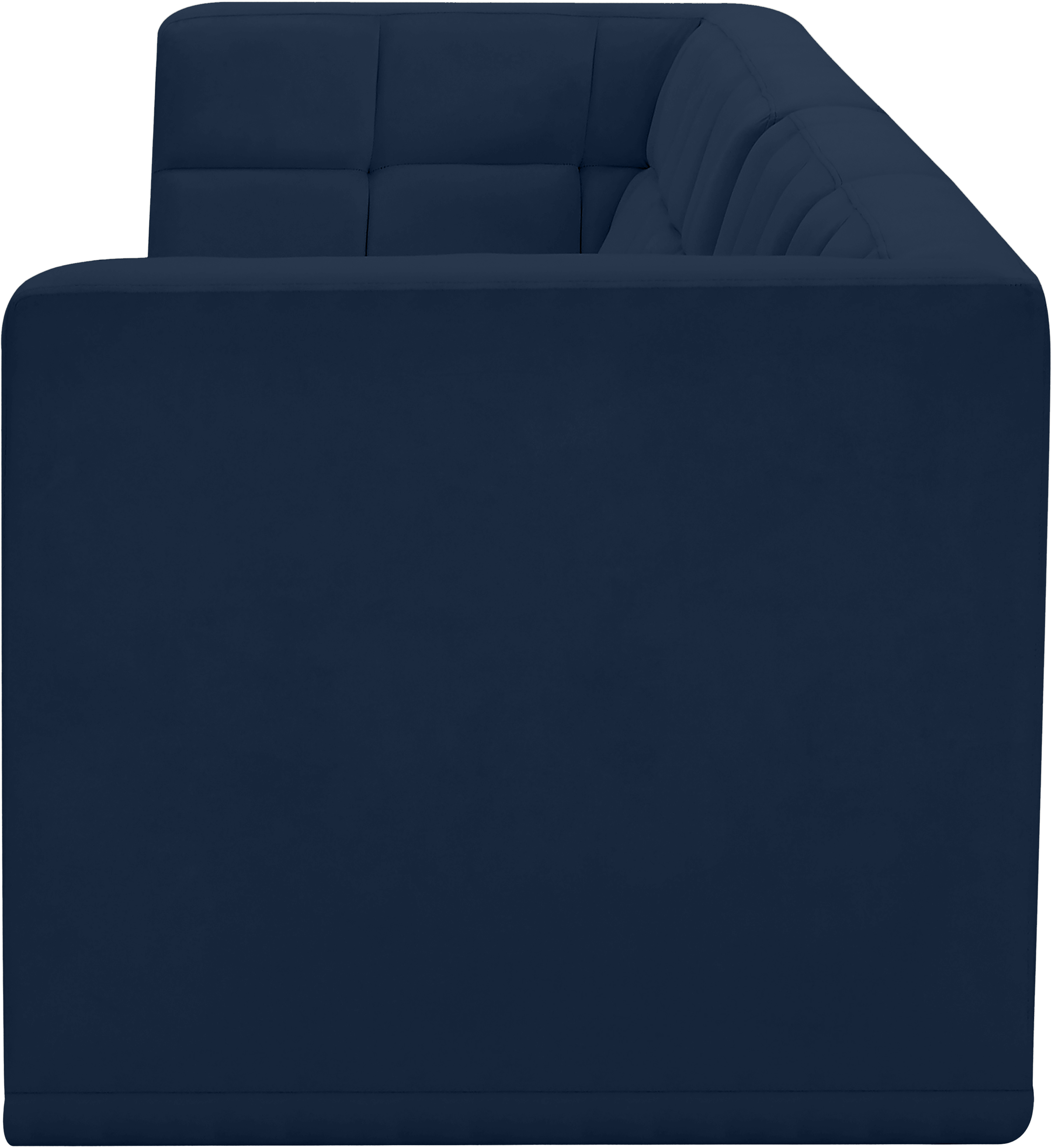 Relax 68" Velvet Modular Sofa