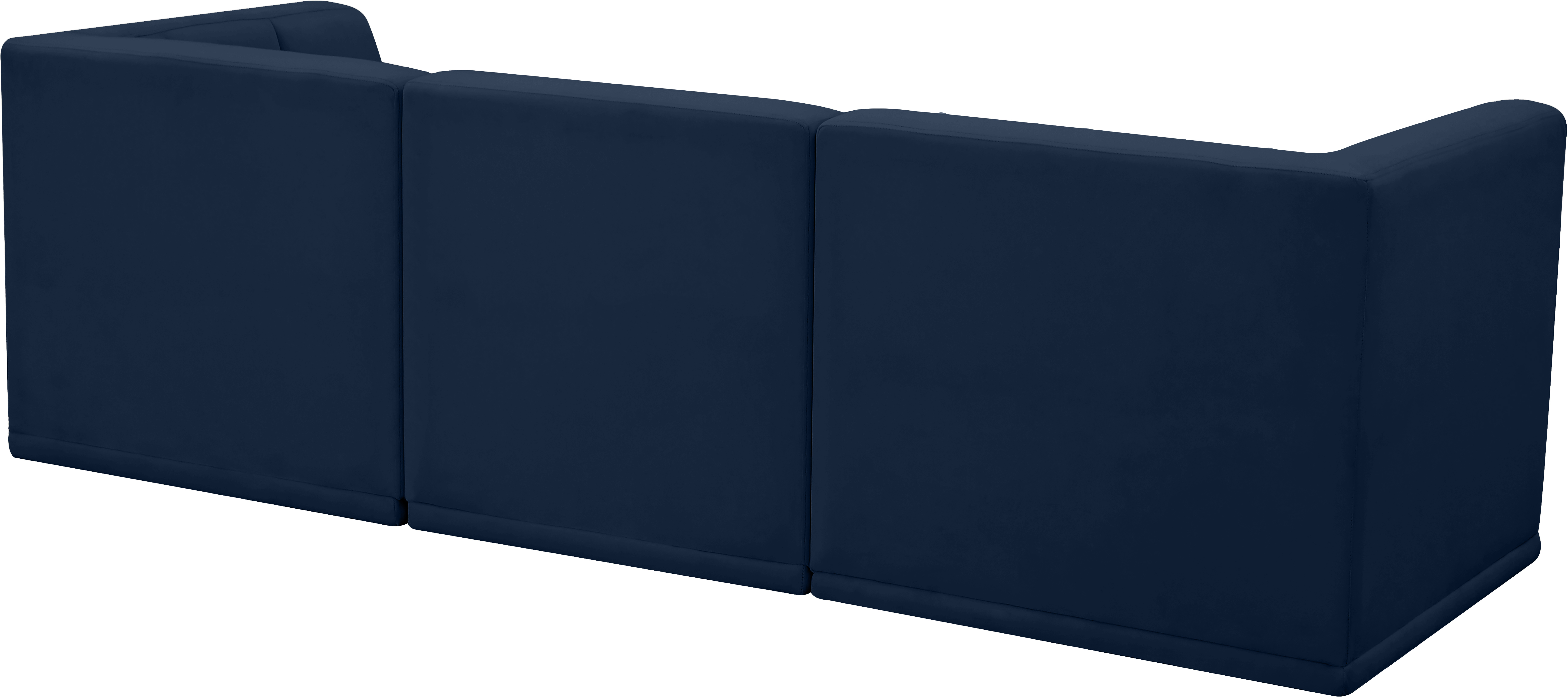 Relax 98" Velvet Modular Sofa