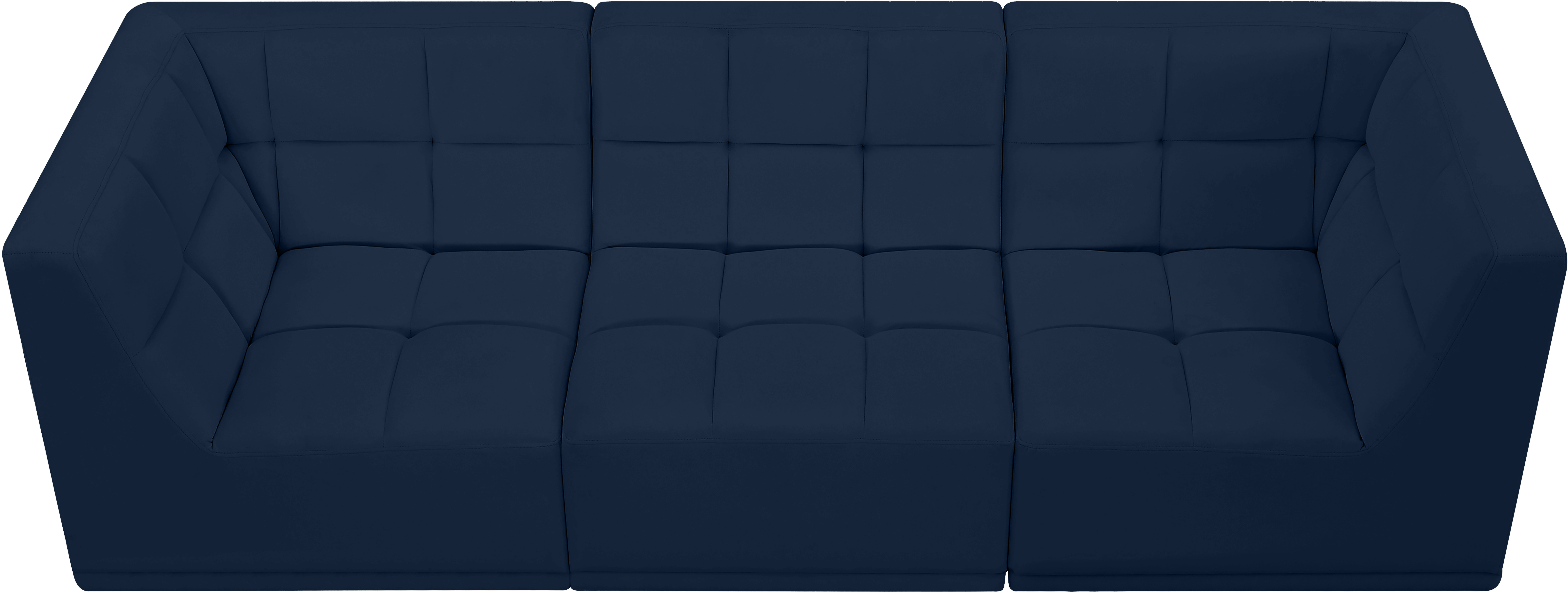 Relax 98" Velvet Modular Sofa