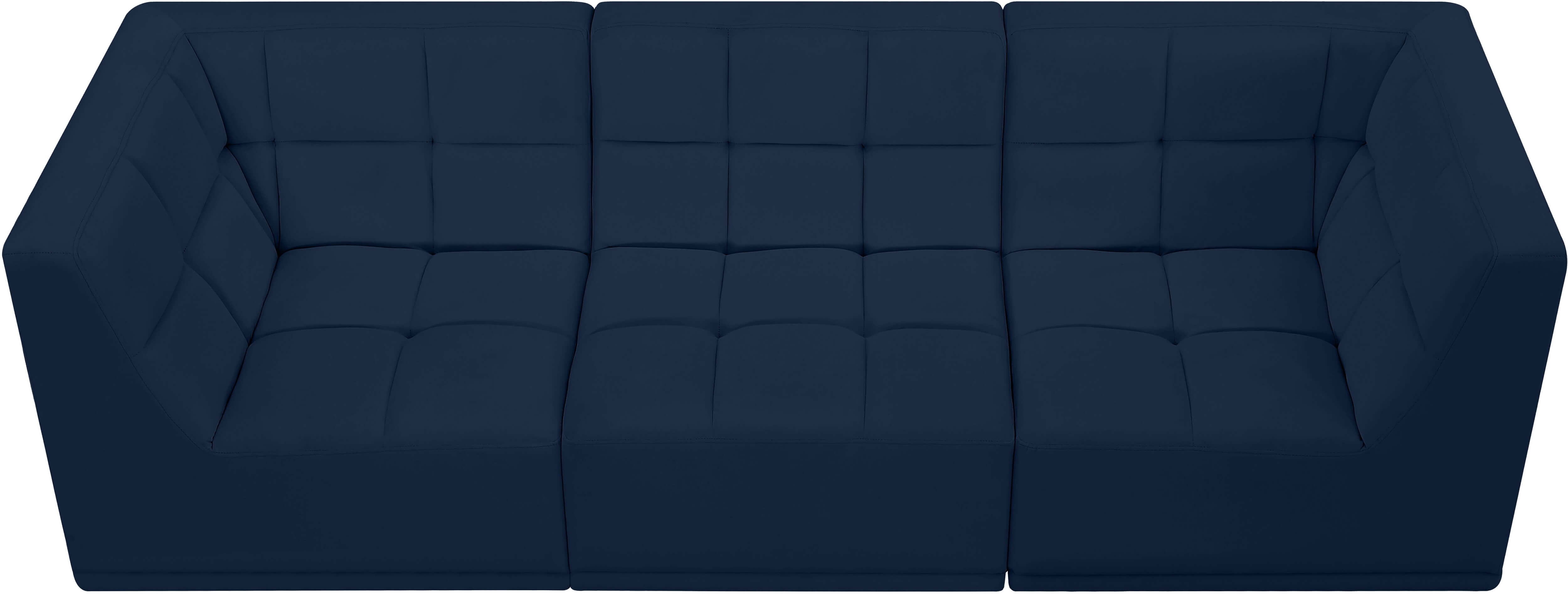 Relax 98" Velvet Modular Sofa