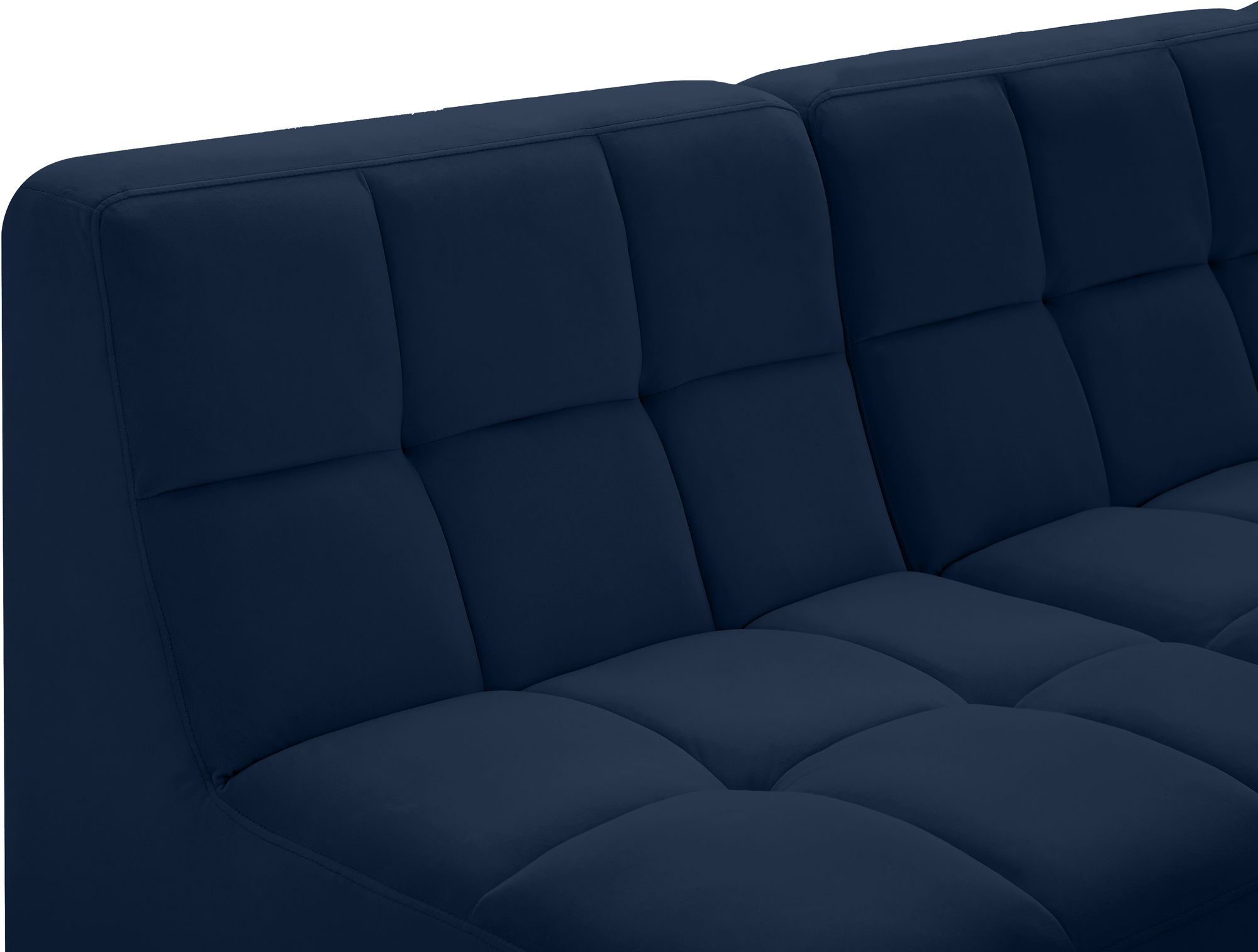 Relax 94" 5-Piece Velvet Modular Sectional
