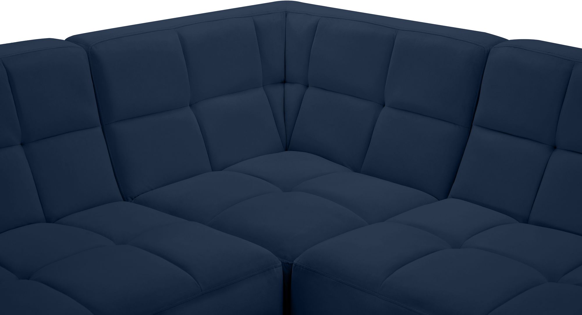 Relax 94" 5-Piece Velvet Modular Sectional