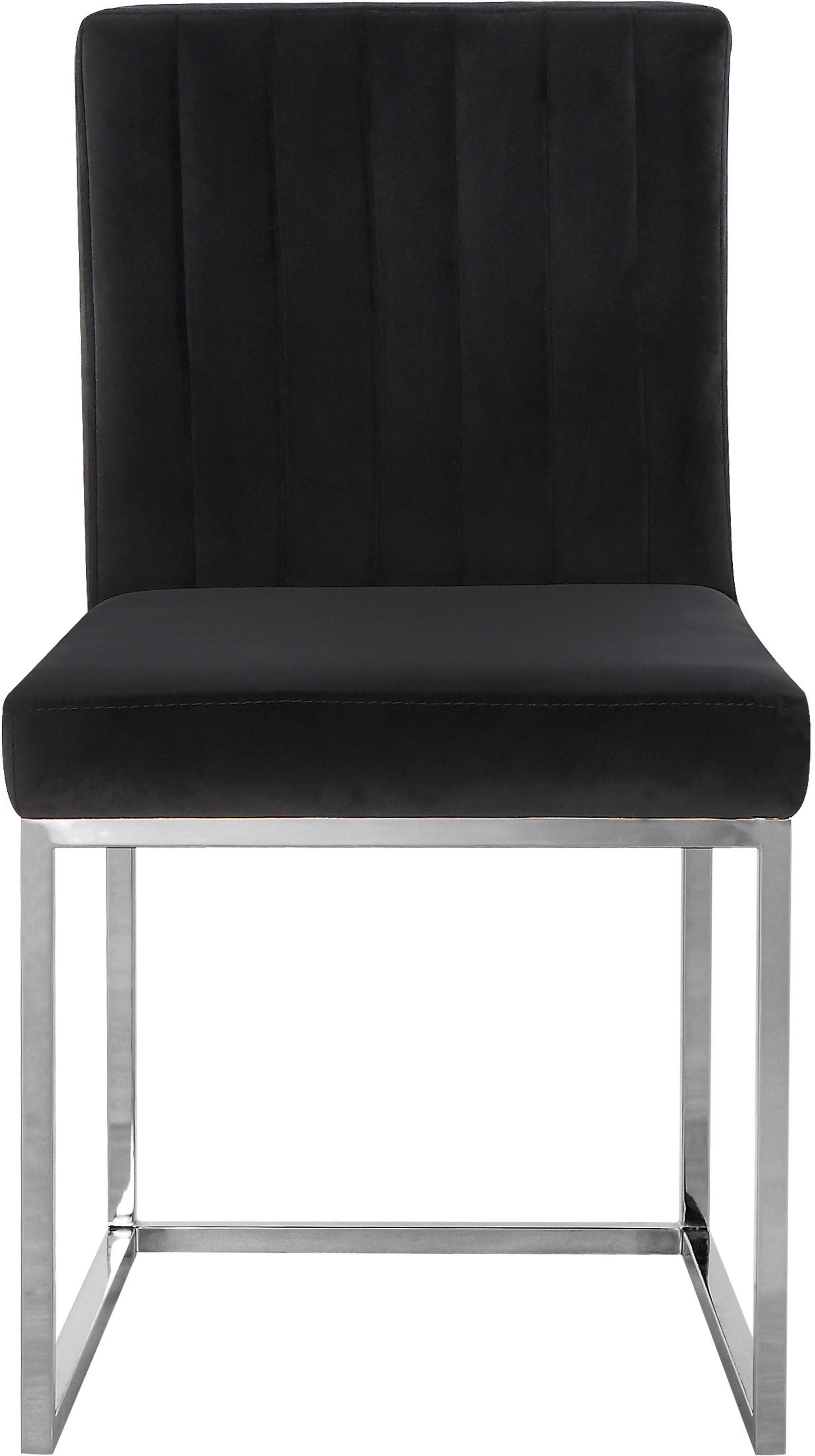 Giselle Velvet Dining Chair with Metal Frame