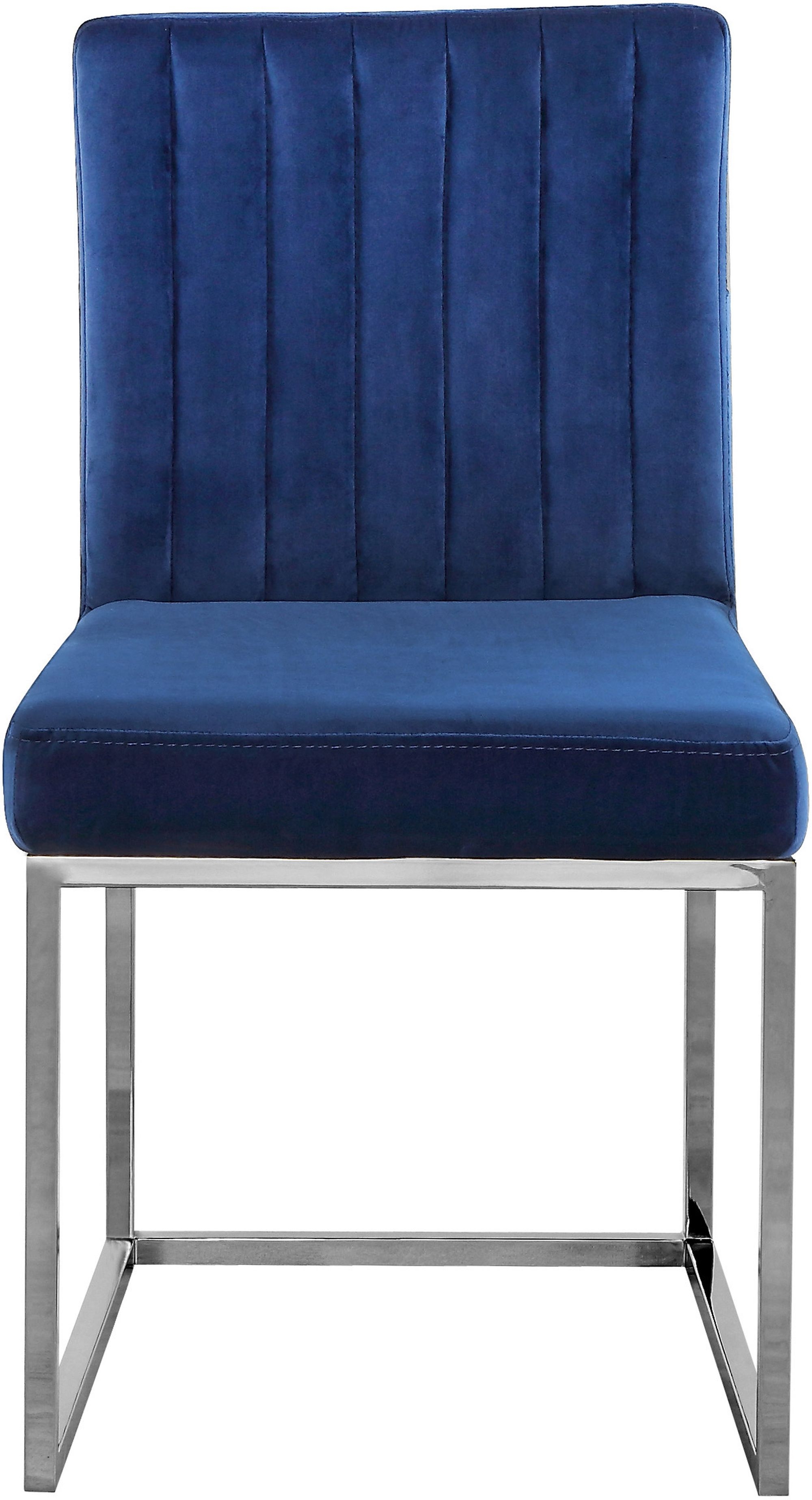 Giselle Velvet Dining Chair with Metal Frame