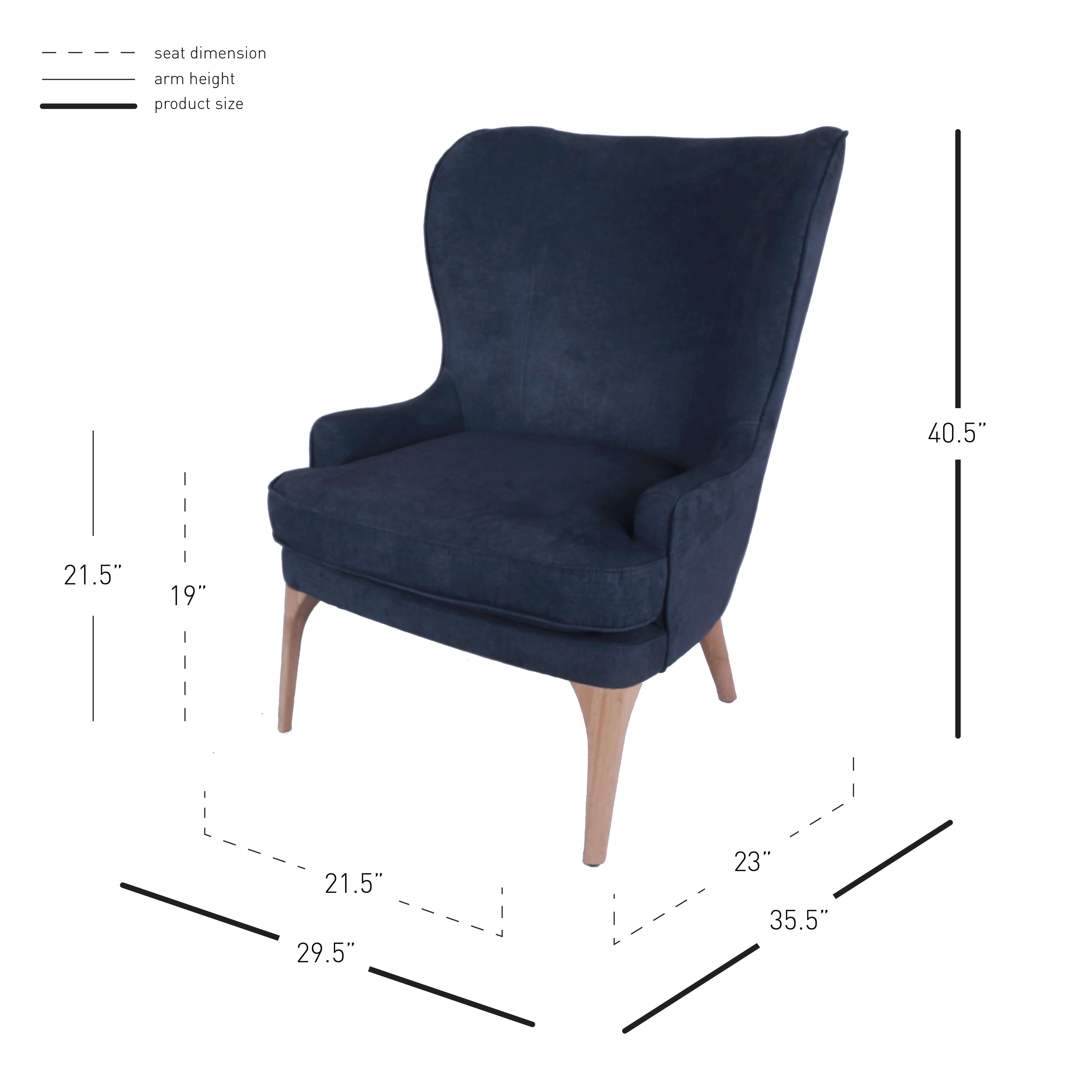 Bjorn KD Fabric Accent Chair