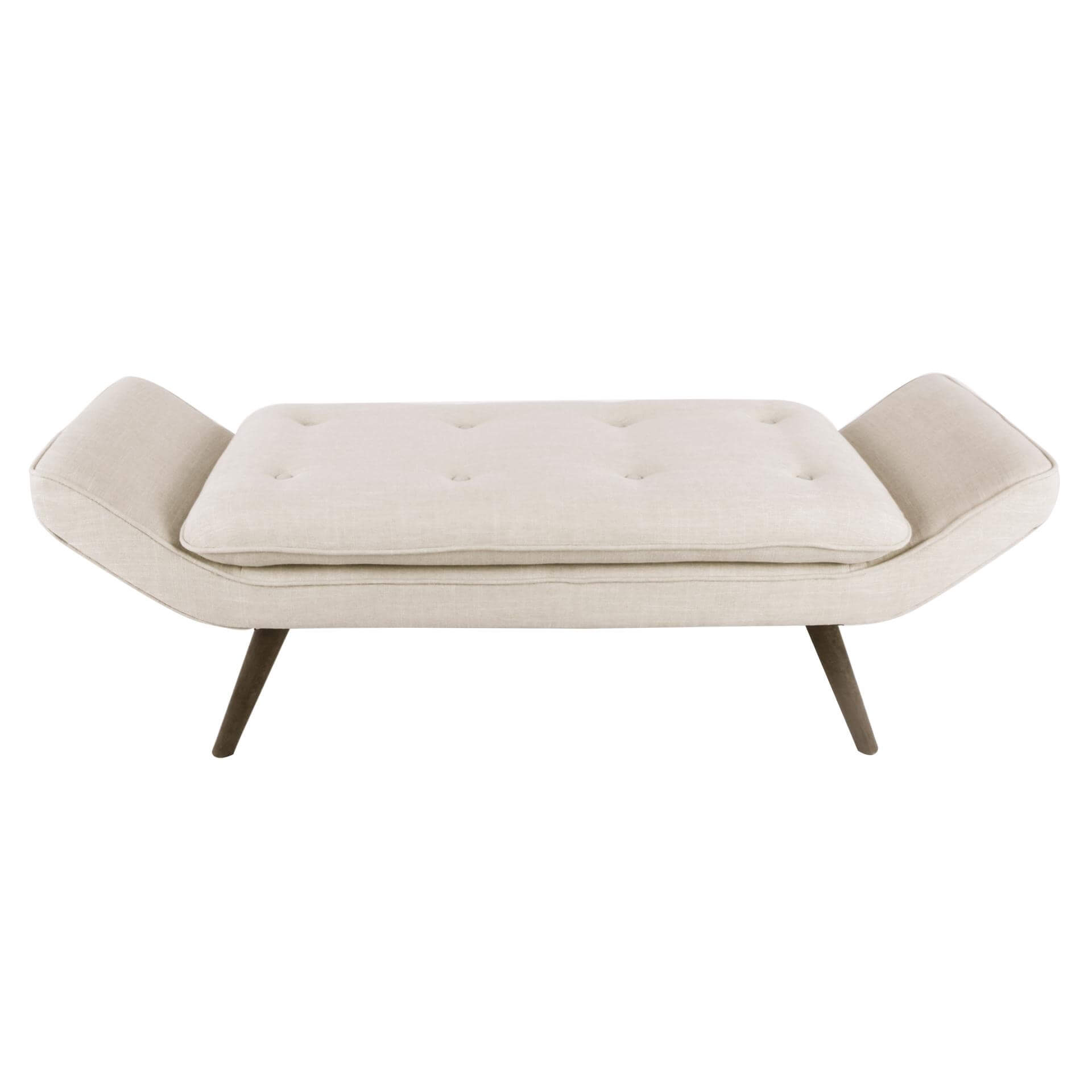 Newcastle KD Fabric Tufted Bench