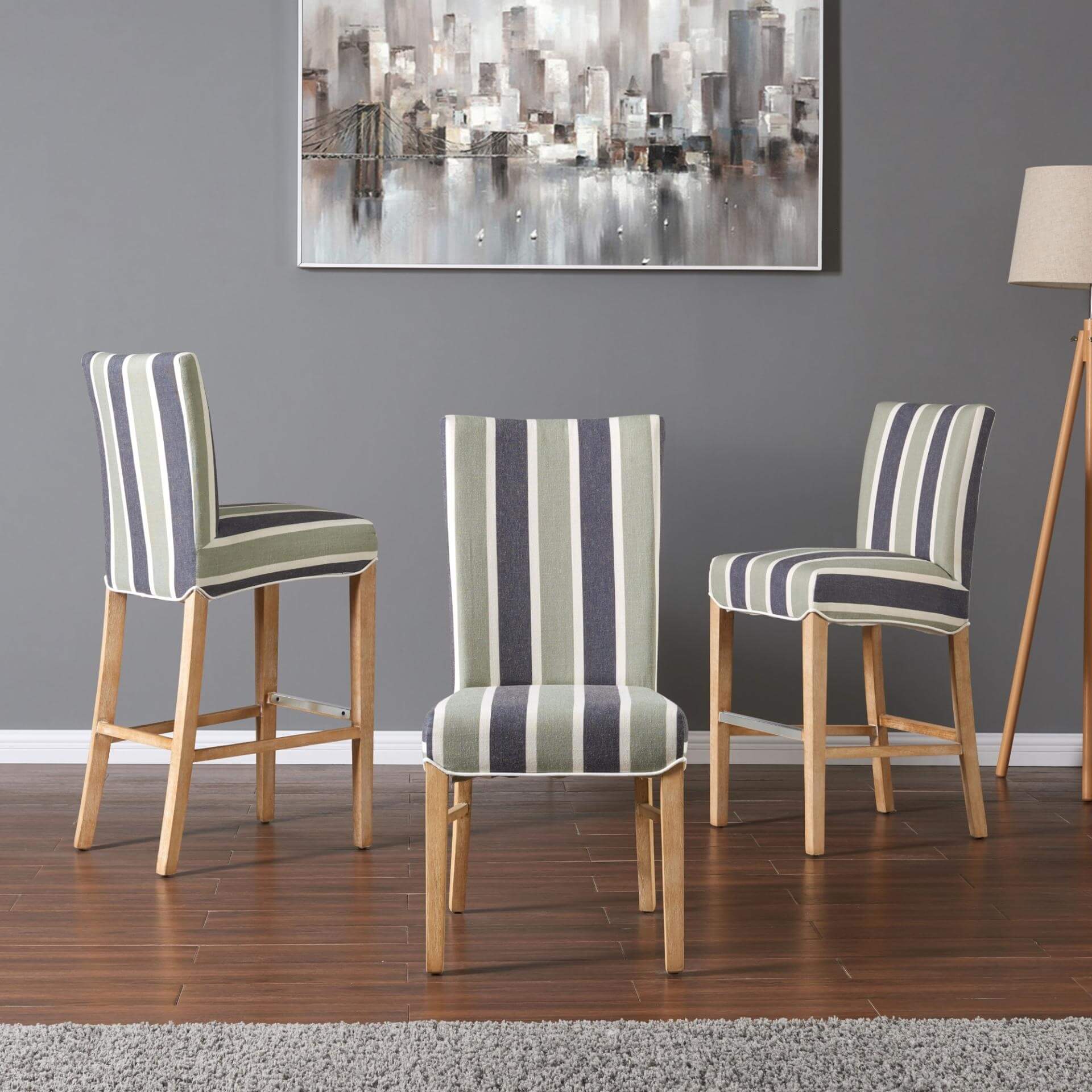 Milton Fabric Stool