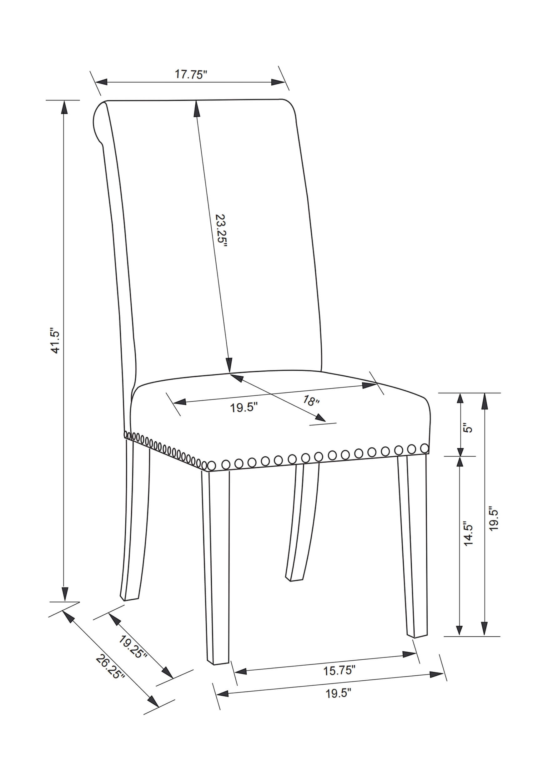 Salem Fabric Side Chair