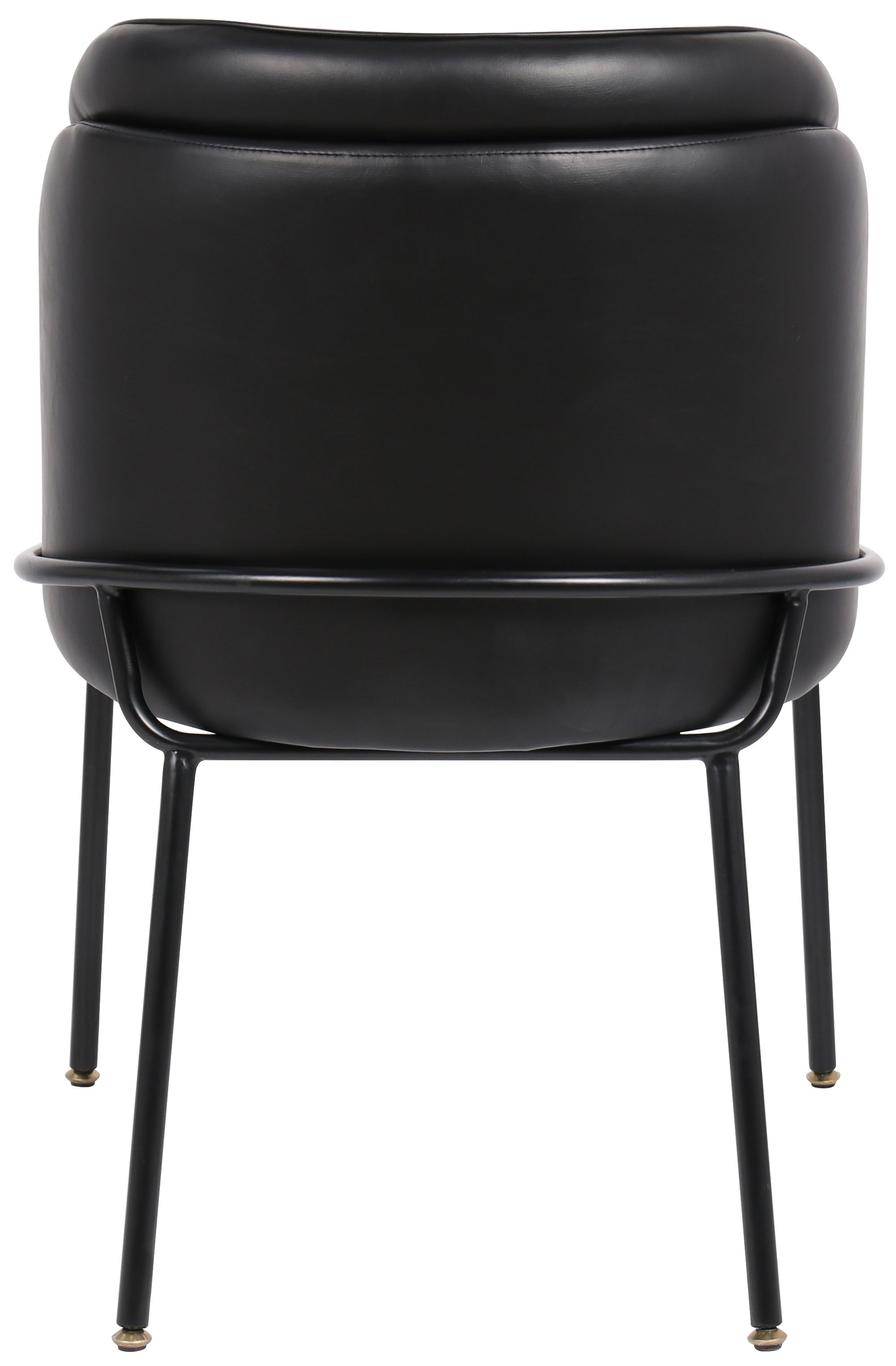 Jagger Faux Leather Dining Chair with Iron Legs