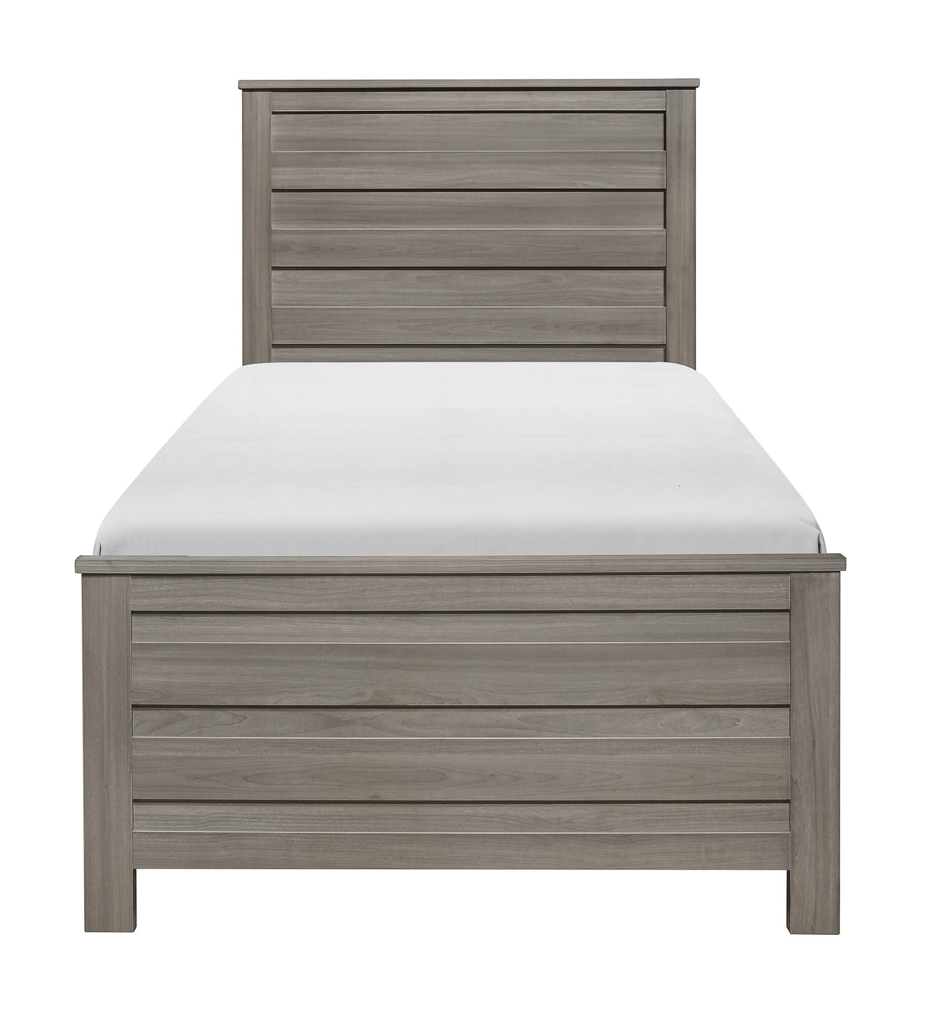 Waldorf Wood/Melamine Bed, Twin Size