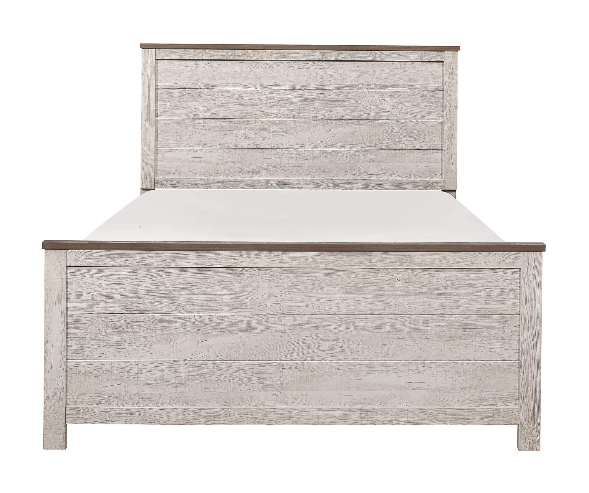 Nashville Wood/Melamine Bed, Queen Size