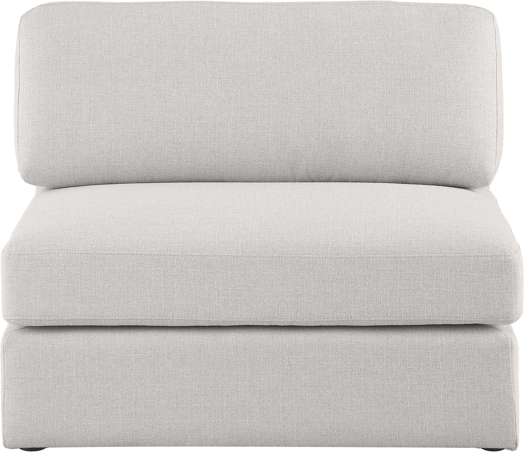 Beckham Linen Modular Armless Chair