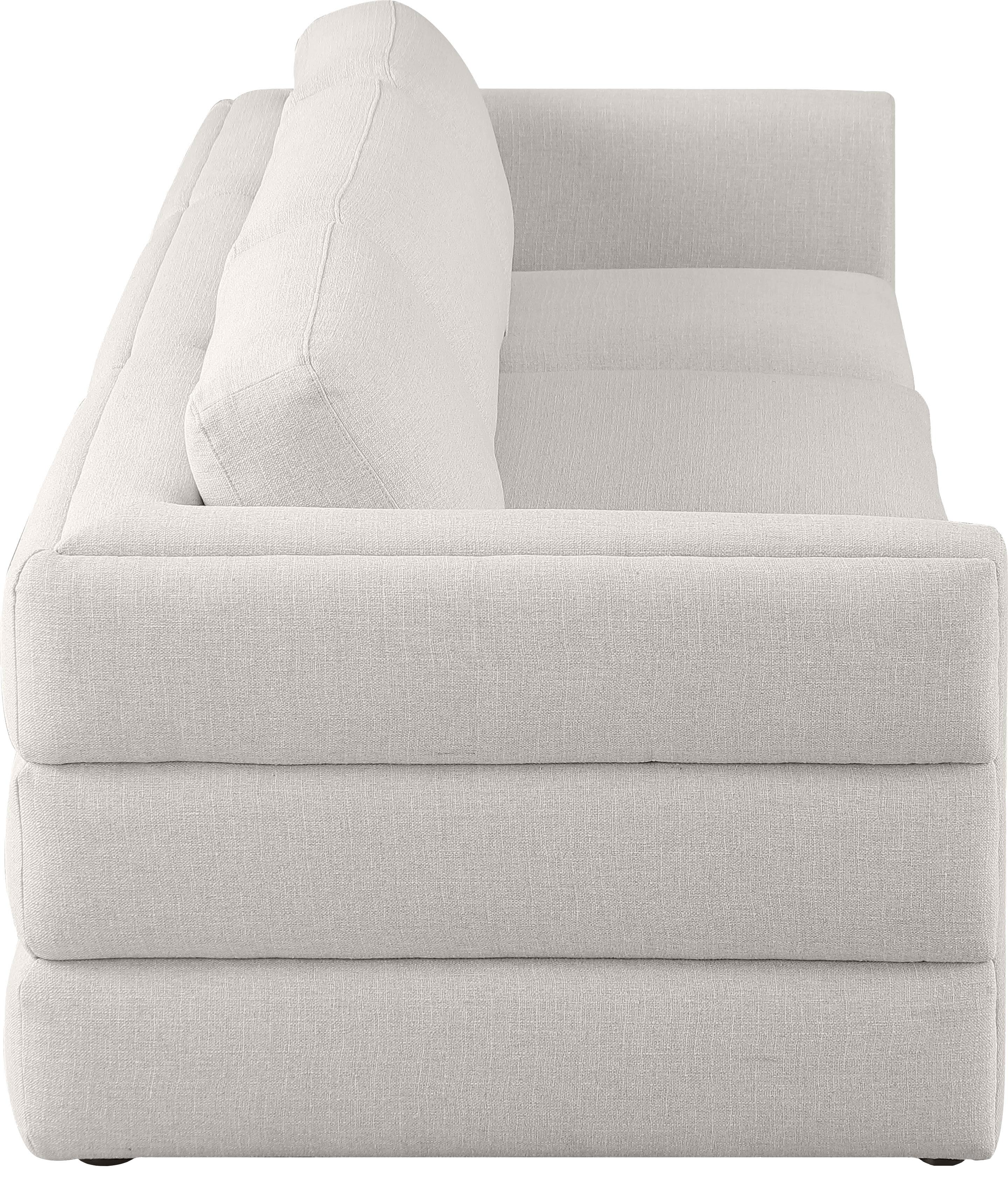 Beckham 114" Linen Modular Sofa