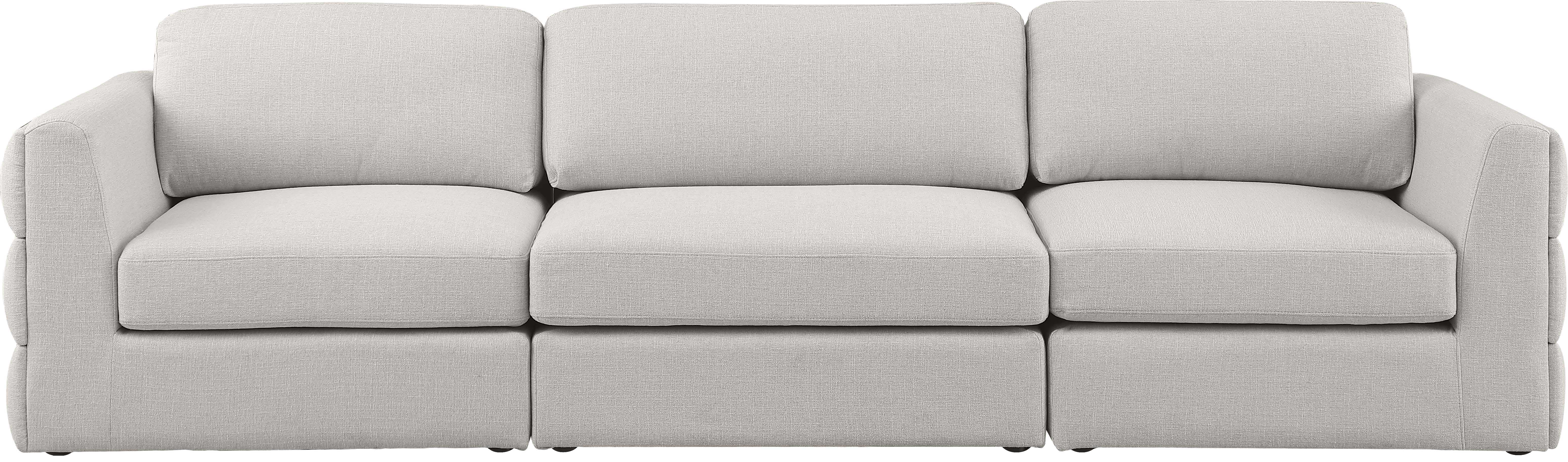 Beckham 114" Linen Modular Sofa